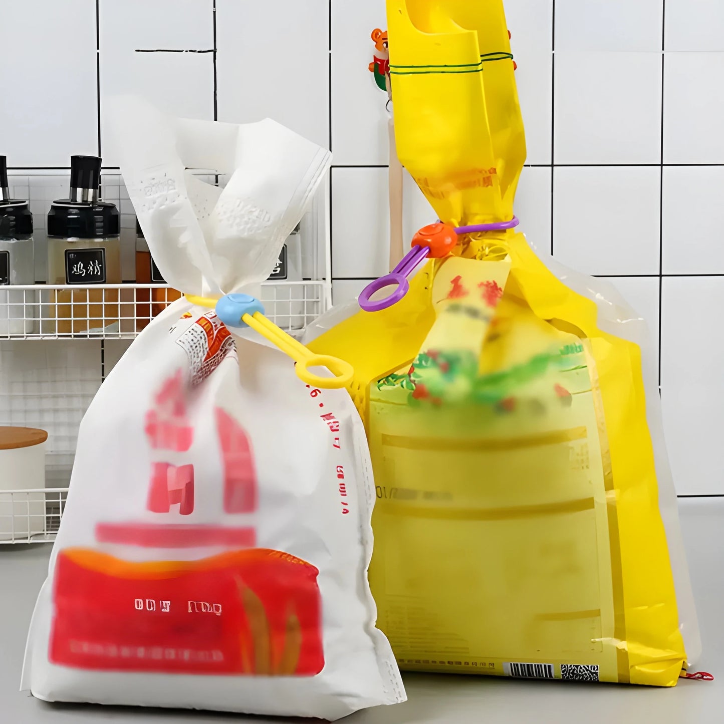 Multi-Purpose TPE Bag Clip - Home & Kitchen