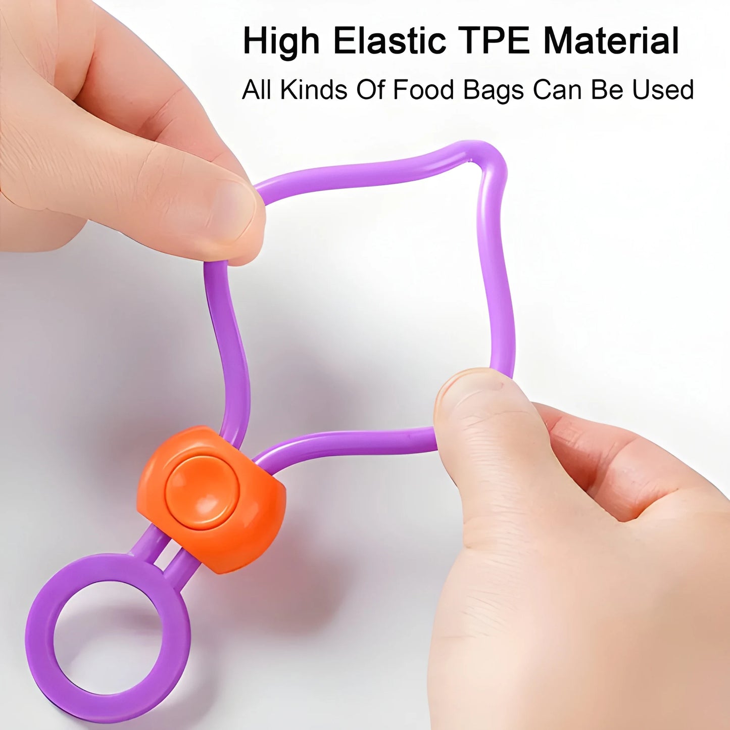 Multi-Purpose TPE Bag Clip - Home & Kitchen