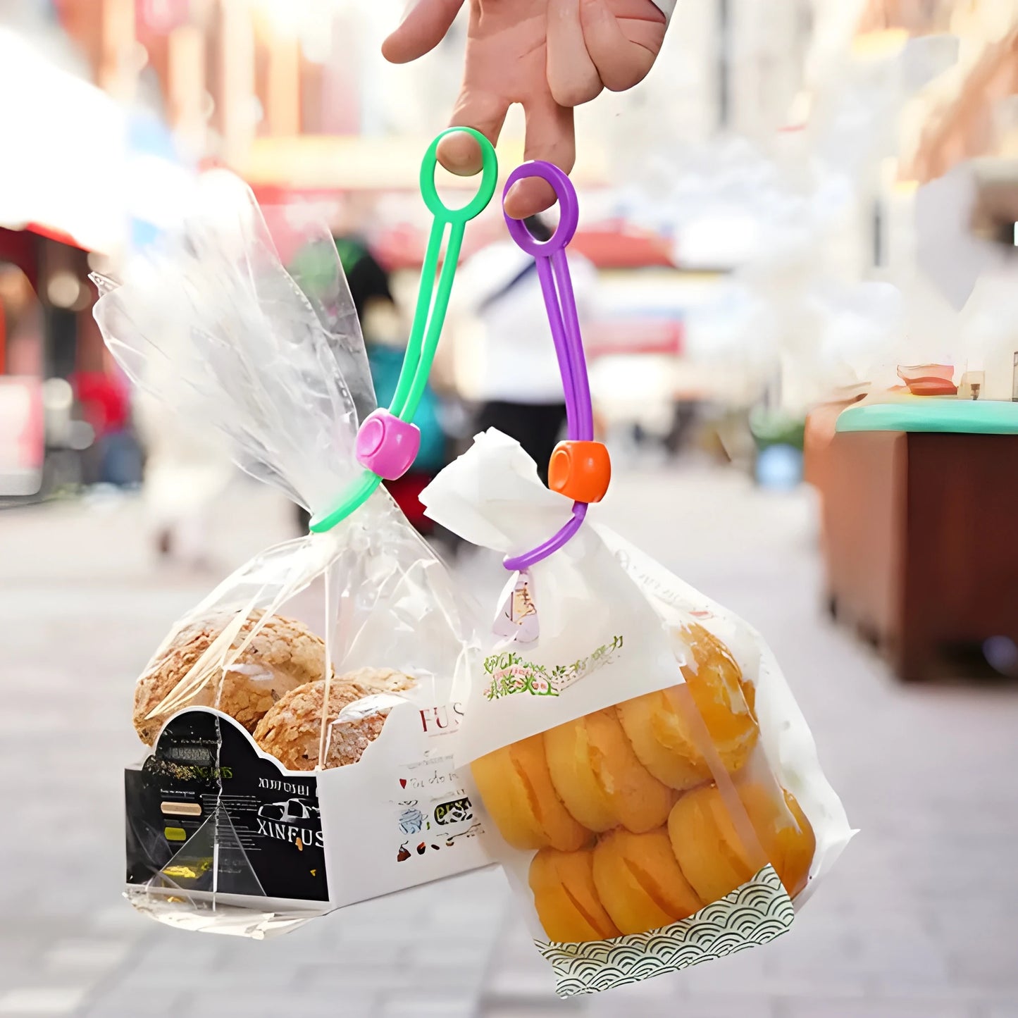 Multi-Purpose TPE Bag Clip - Home & Kitchen