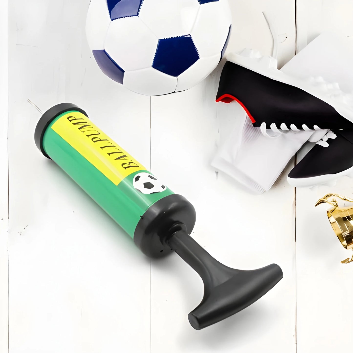 Multi-Sport Hand Air Pump - Sports Fitness & Outdoors