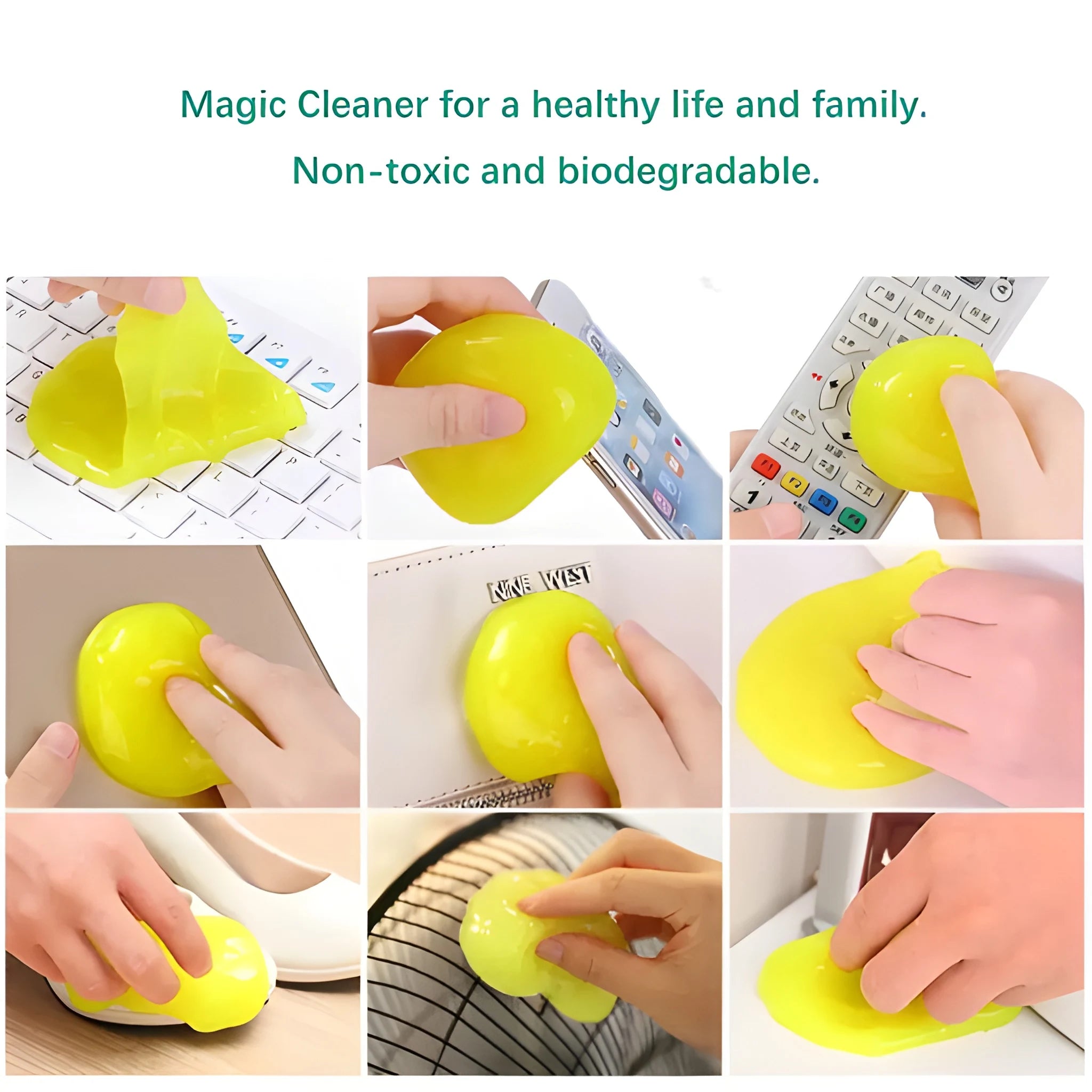 Nano-tech cleaning gel