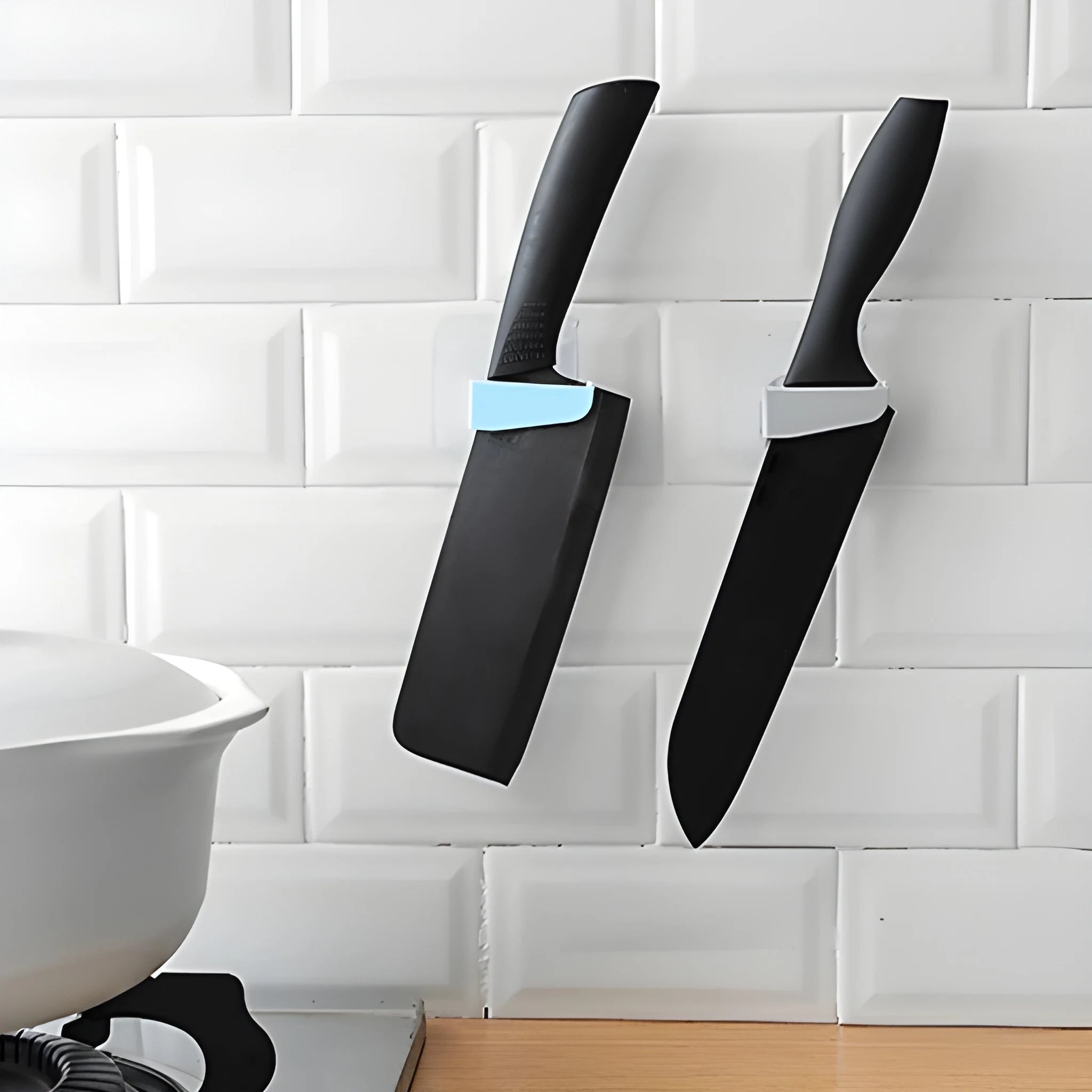 No-drill knife holder