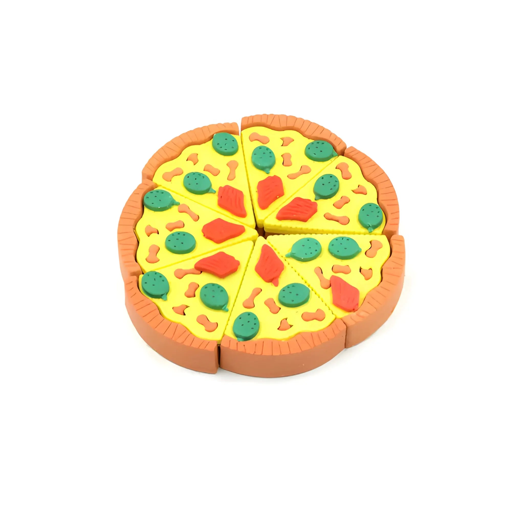 Pizza slice erasers (7-pack)
