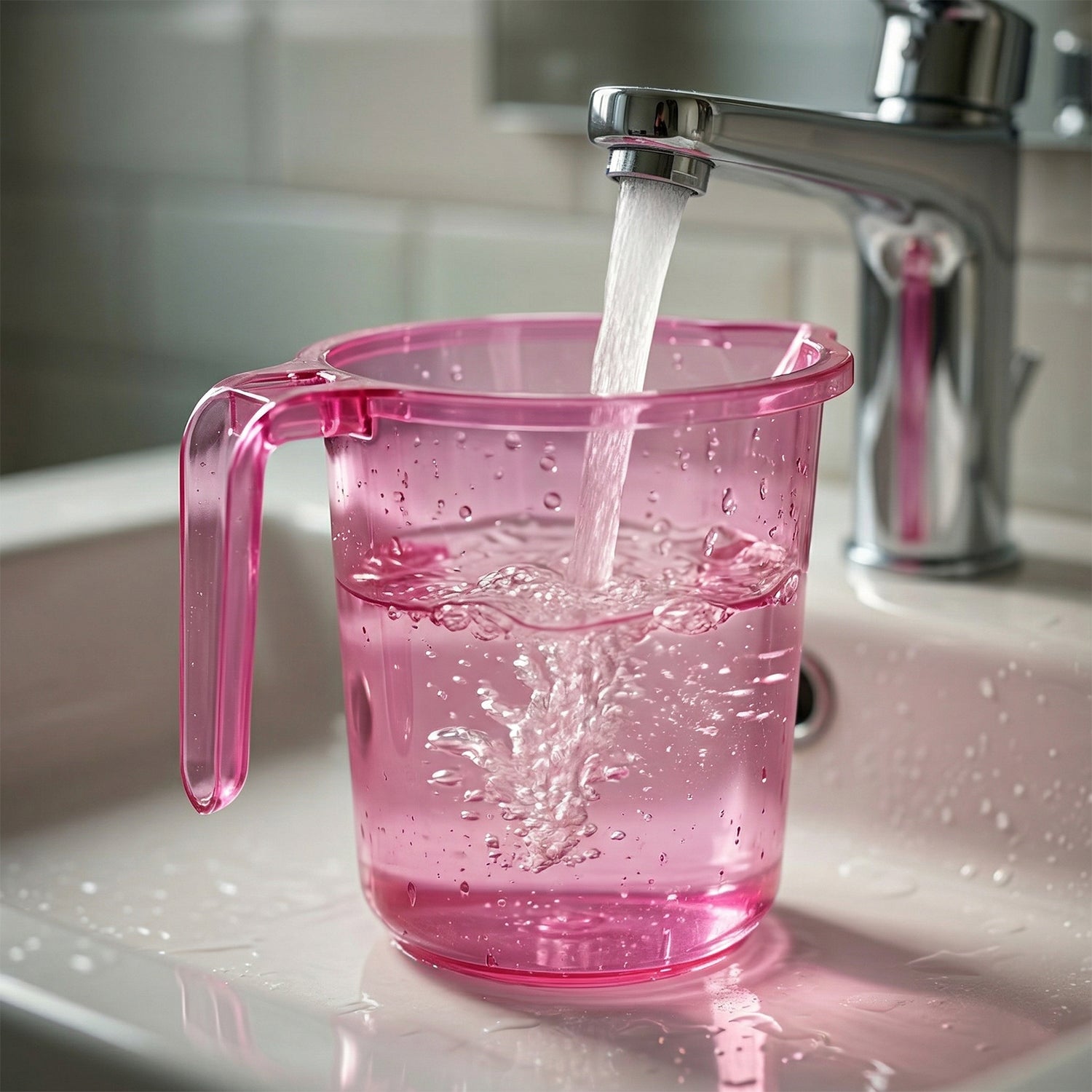 Plastic Mug For Bathroom