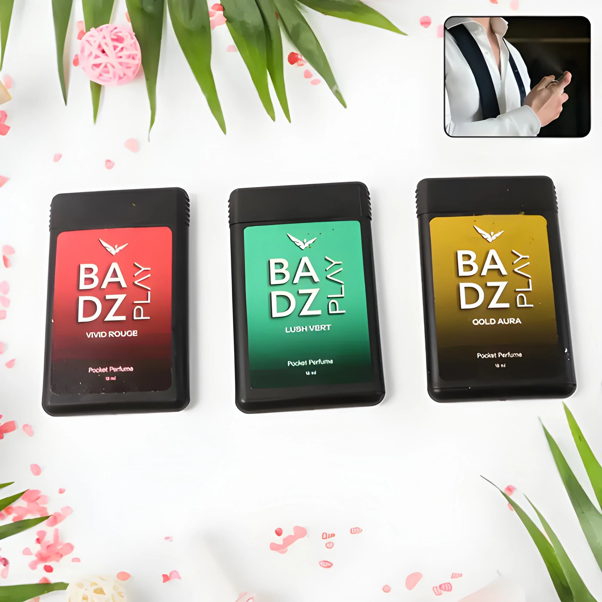 Pocket-sized men’s perfume