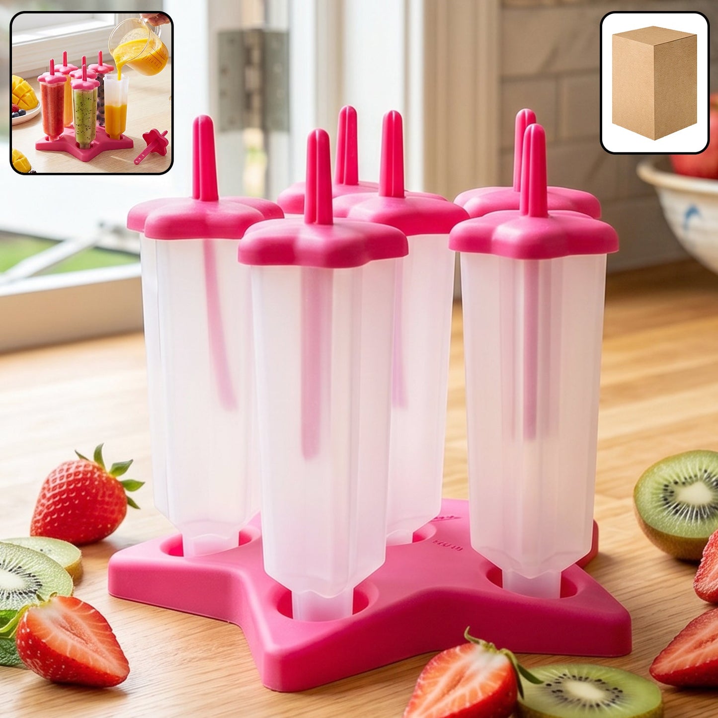 BPA-Free Ice Pop Molds