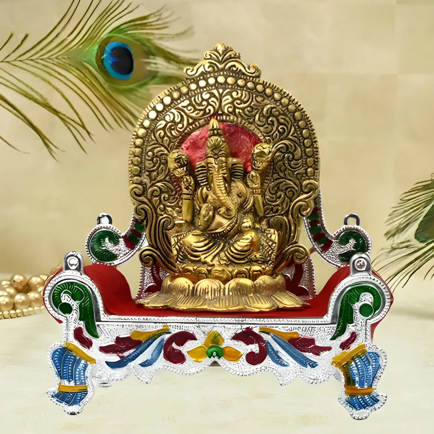 Best portable bal gopal singhasan - religious items | 2025 | fast shipping