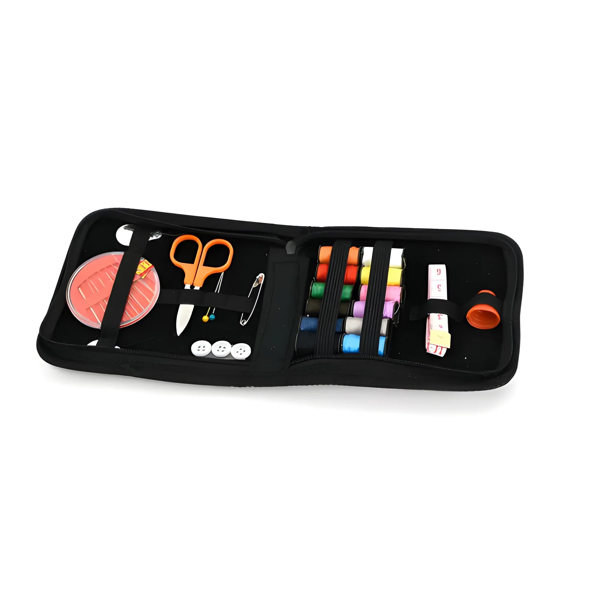 Portable emergency sewing kit