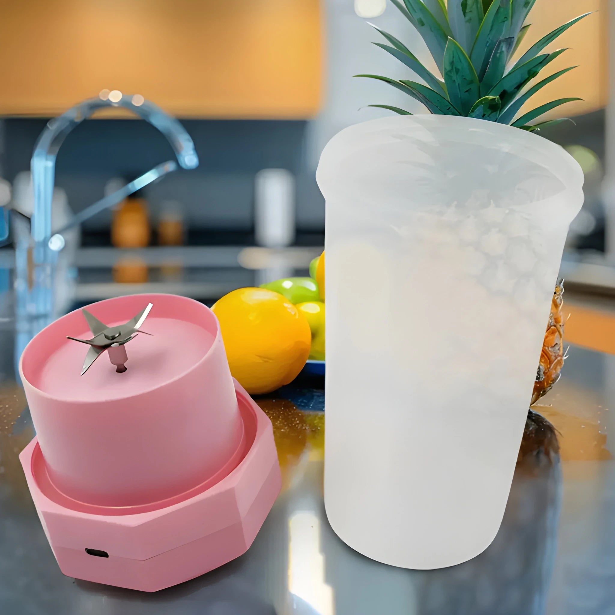Portable smoothie blender