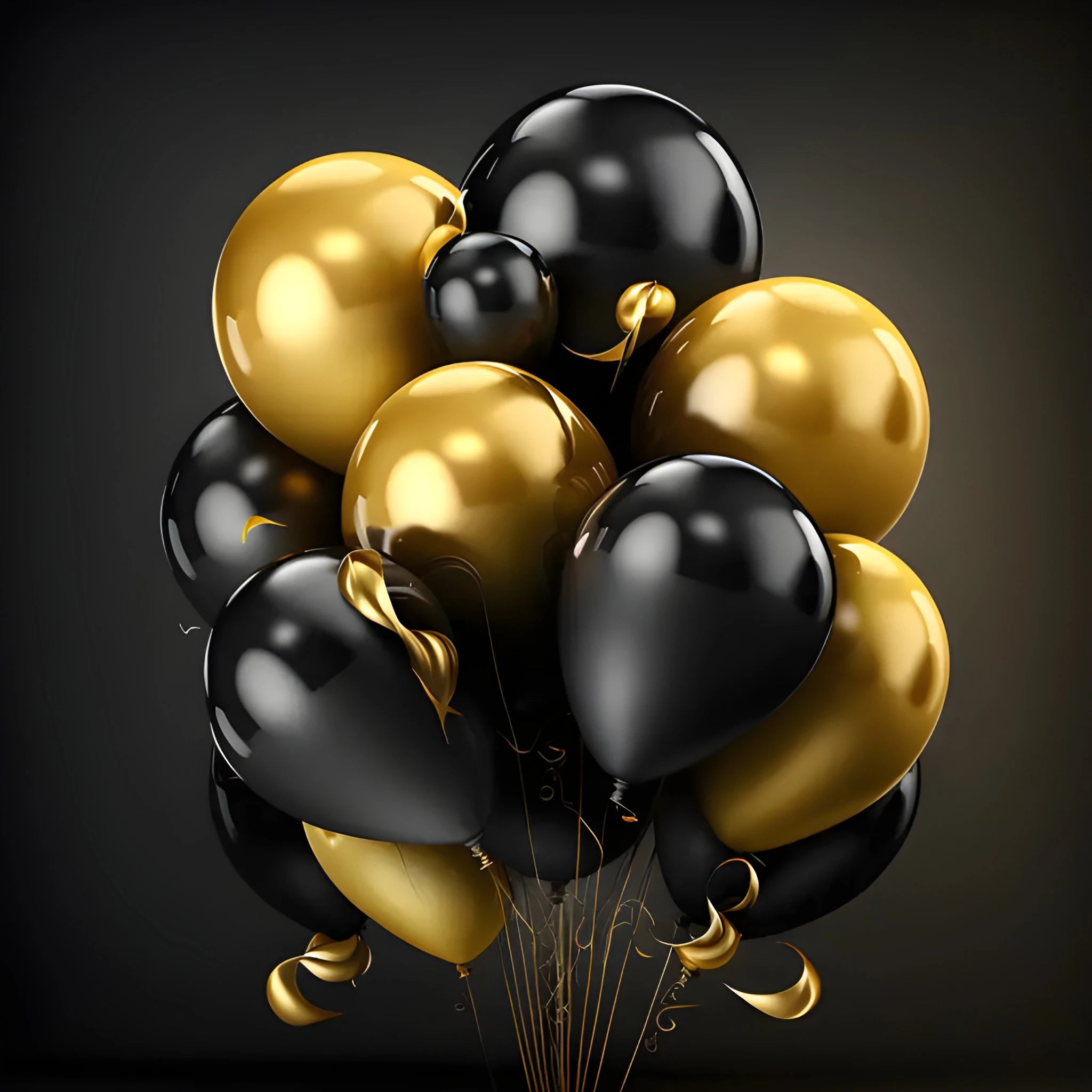 Premium party balloons set