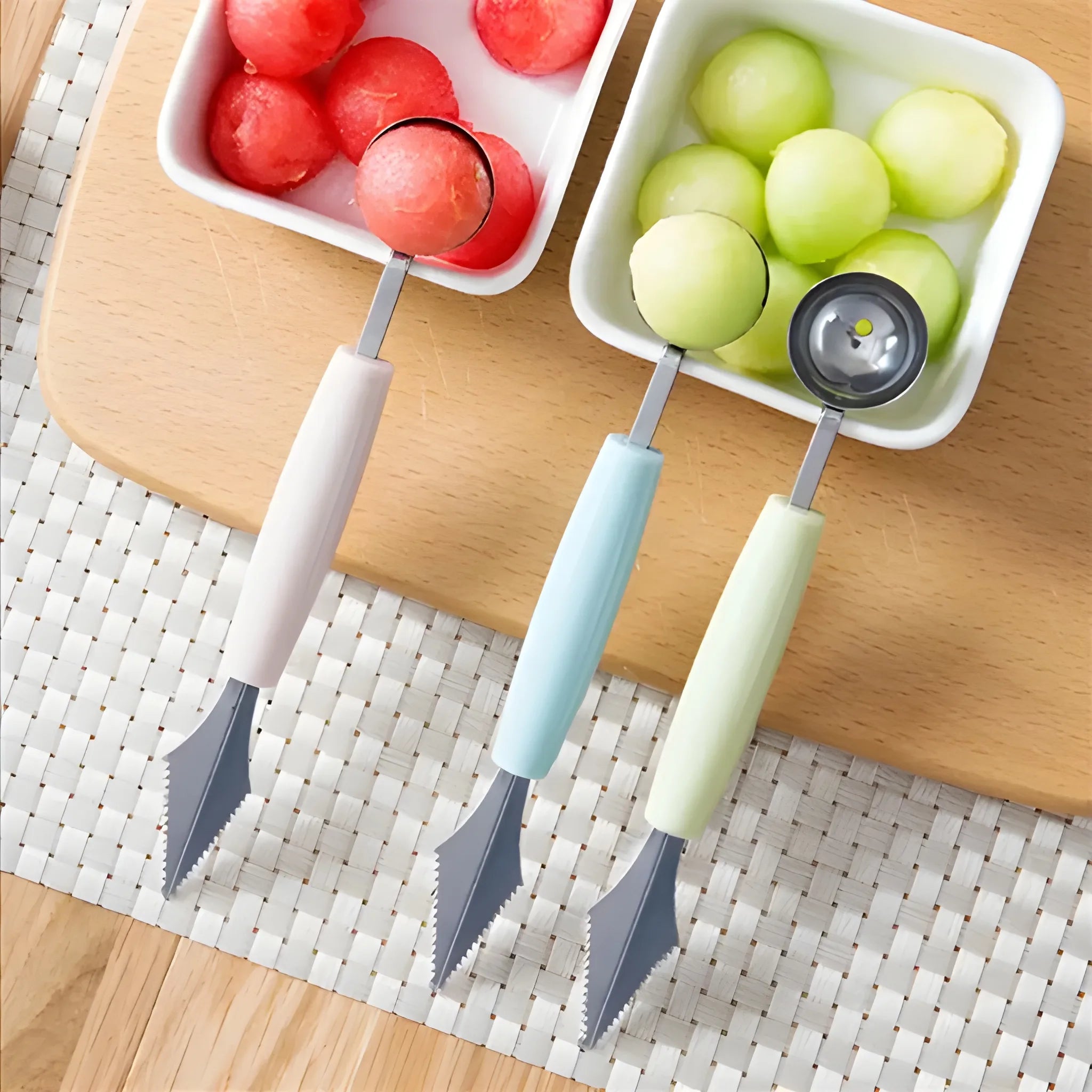 Pro fruit carving kit