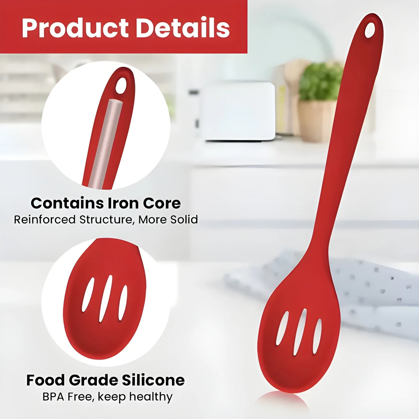 Best pro silicone spatula turner - kitchen tools & utensils | 2025 | fast shipping