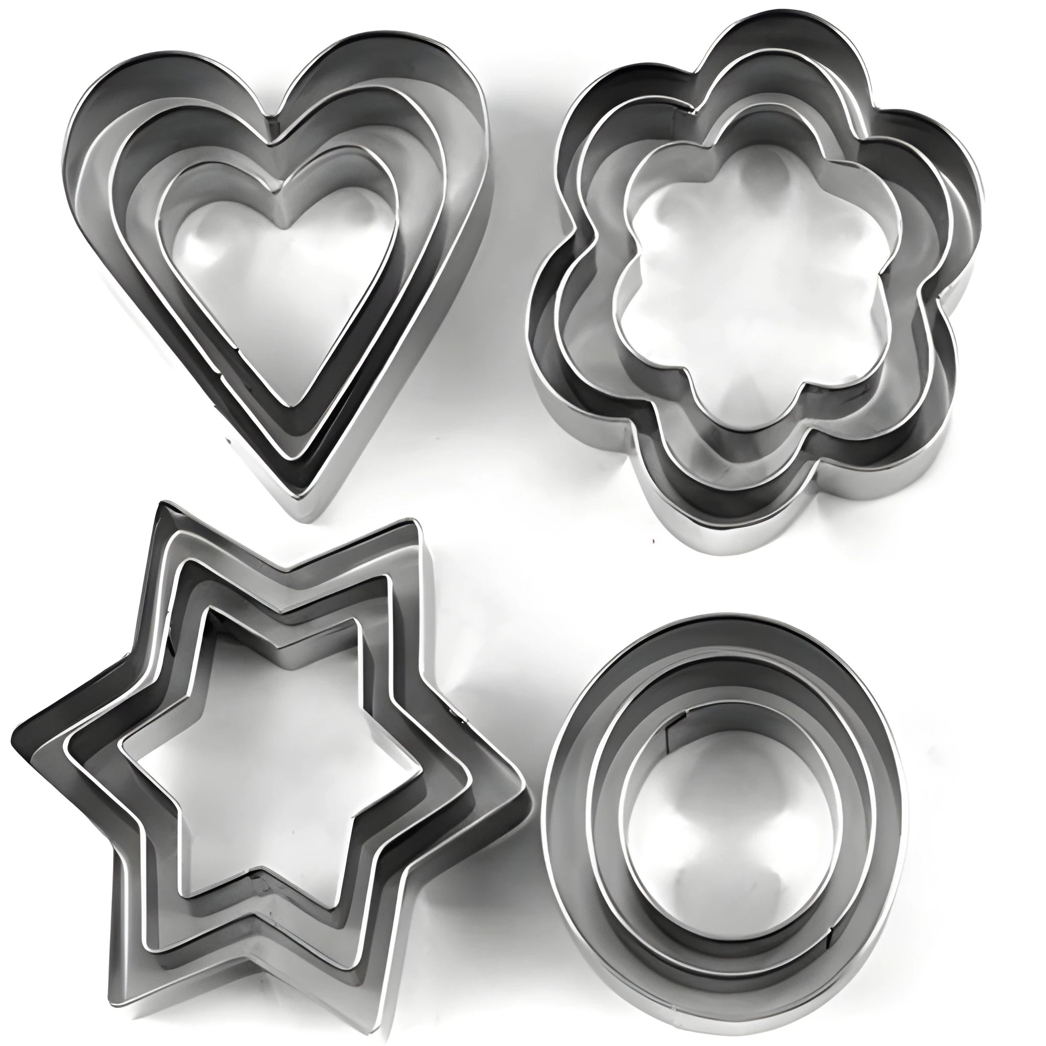 Pro stainless cookie cutters