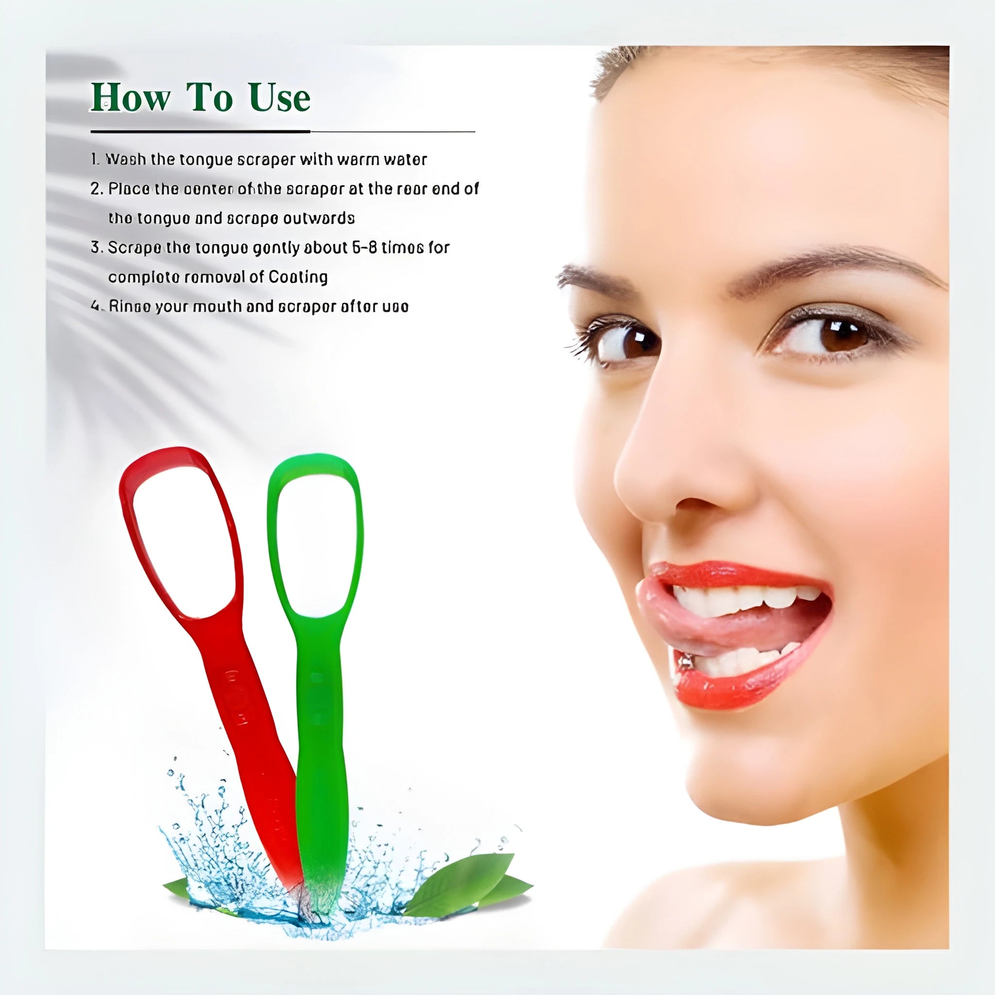 Professional tongue cleaner