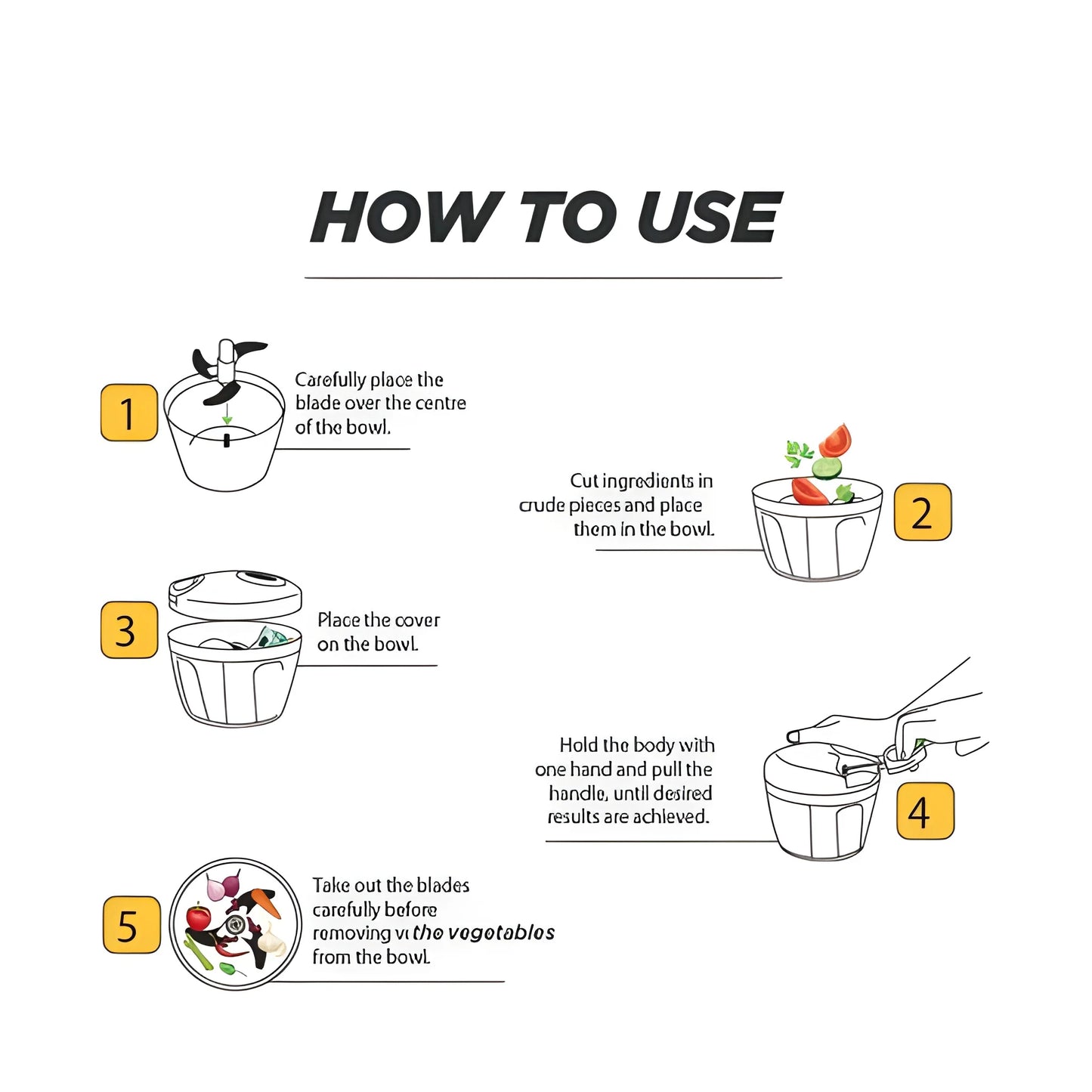 Best pull-string vegetable chopper - kitchen tools & utensils | 2025 | fast shipping