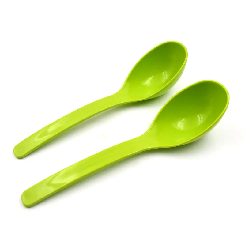 Plastic serving ladle spoon