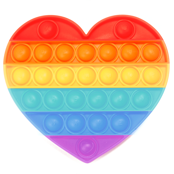 Random Shape Rainbow Colored Fidget (1pc Only)