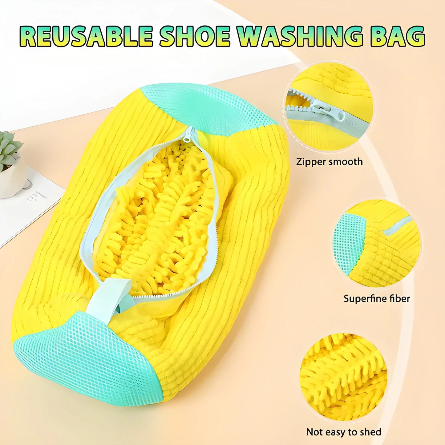 Best reusable shoe wash bag - scrapers | 2025 | fast shipping