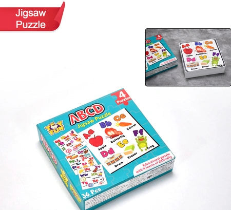 Best abcd jigsaw puzzle toy - puzzles | 2025 | fast shipping