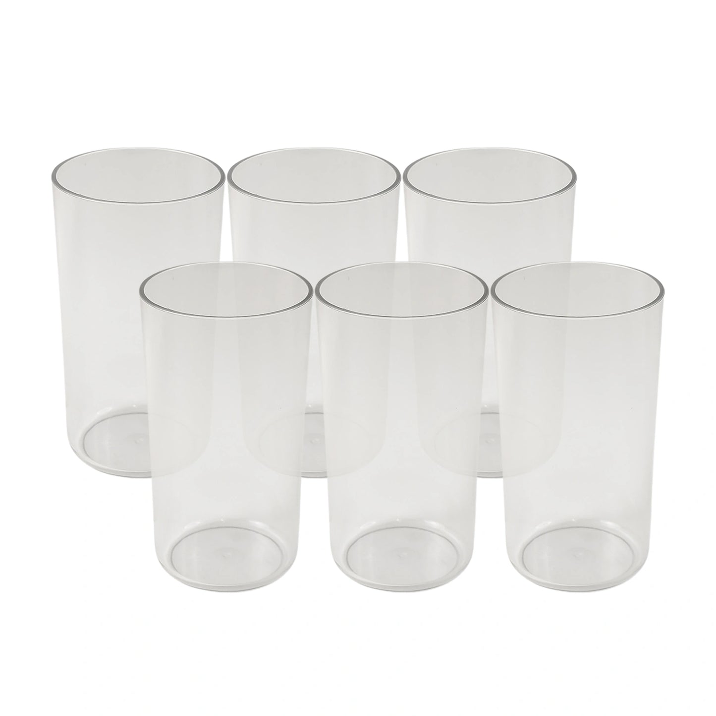 Best clear 6-piece plastic tumbler set - tumblers | 2025 | fast shipping