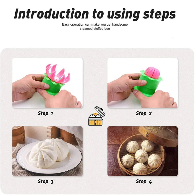 Best steamed stuffed bun making mold - kitchen molds | 2025 | fast shipping