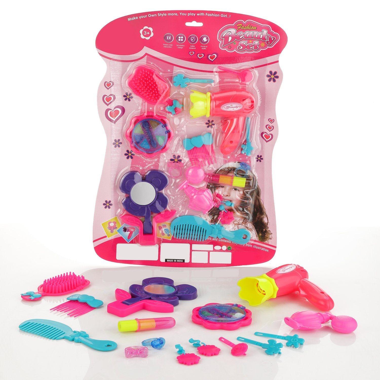 Best 1921 girls bring along beauty suitcase makeup vanity toy (multicolour) - 2025 | fast shipping