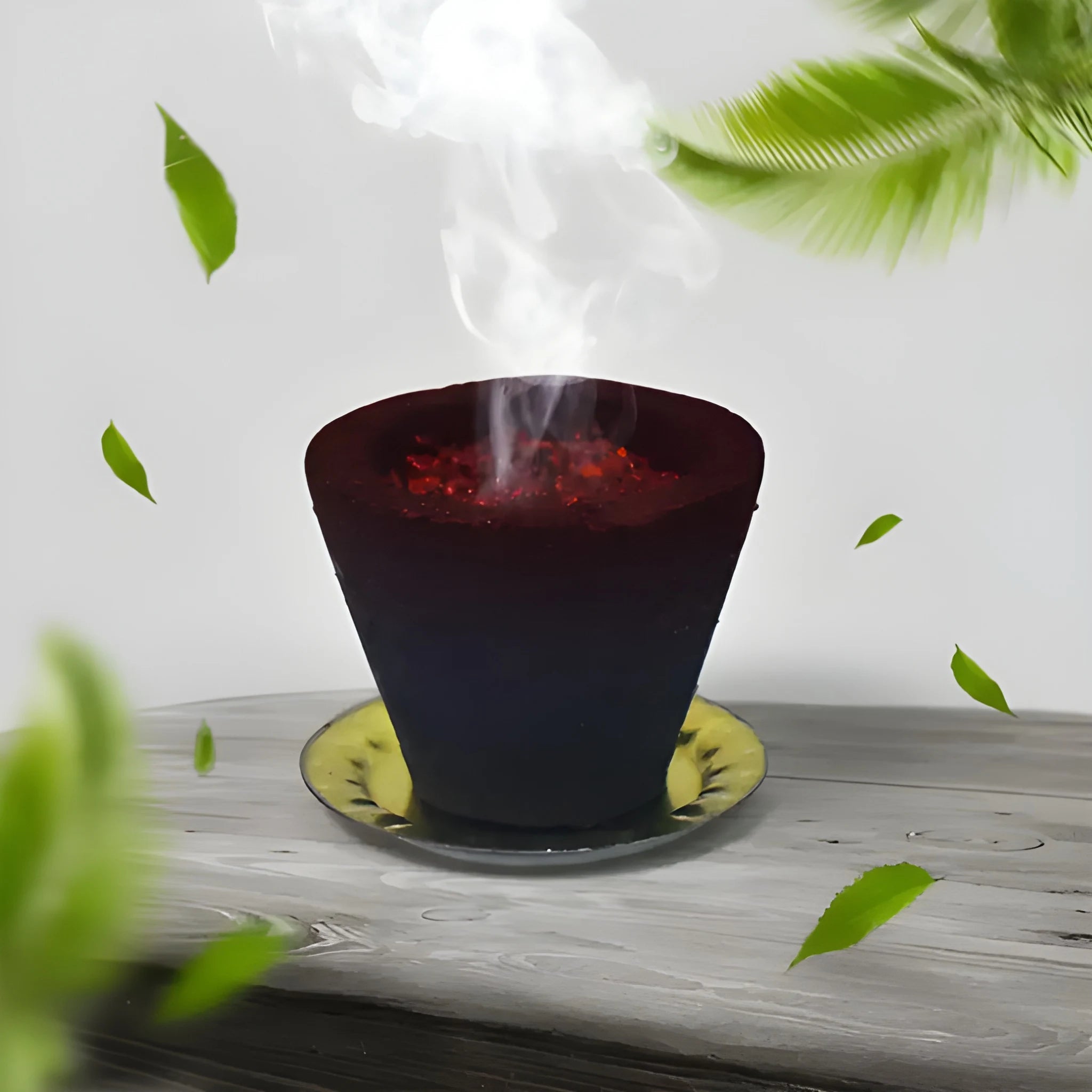 Sacred sambrani dhoop cups