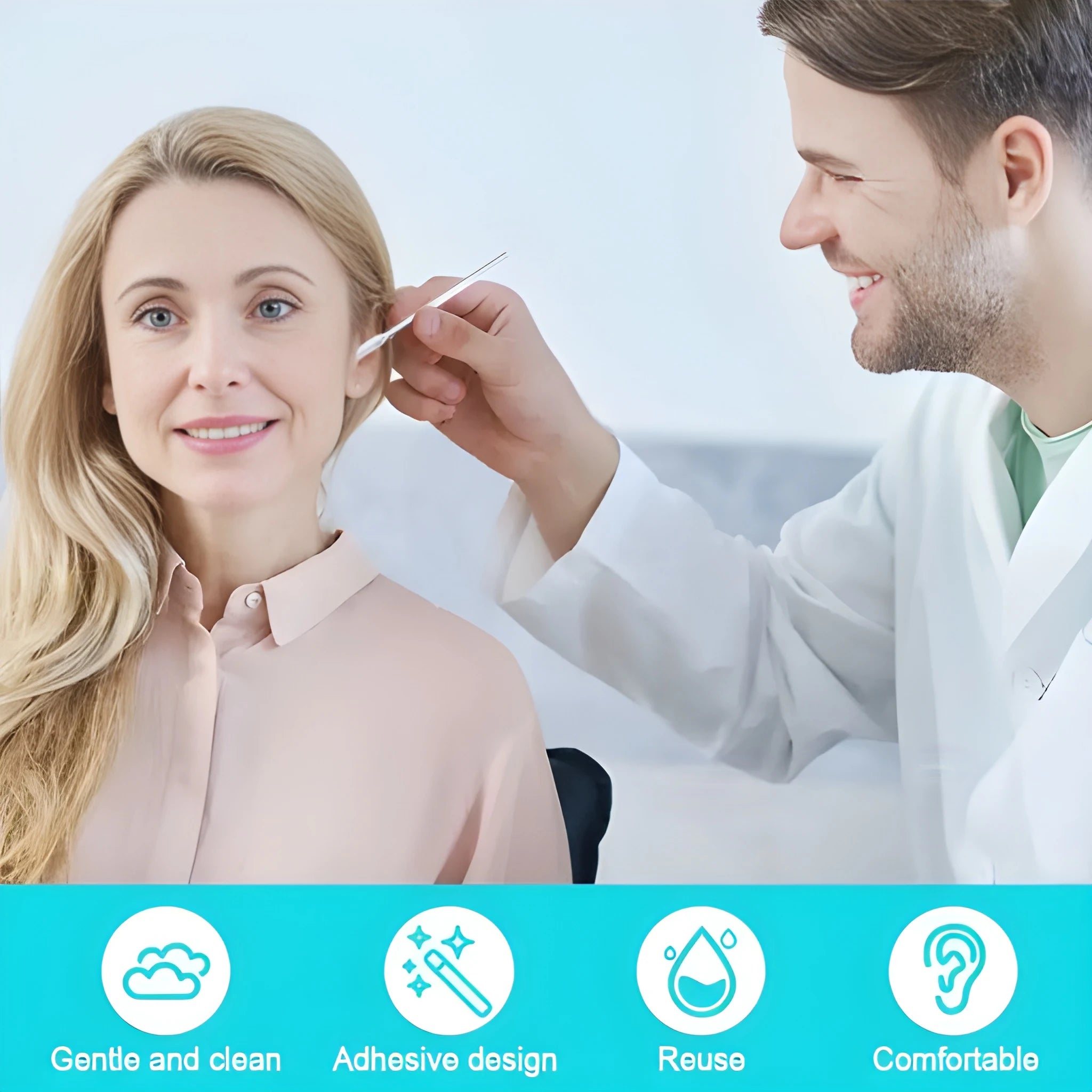 Safe silicone ear cleaners