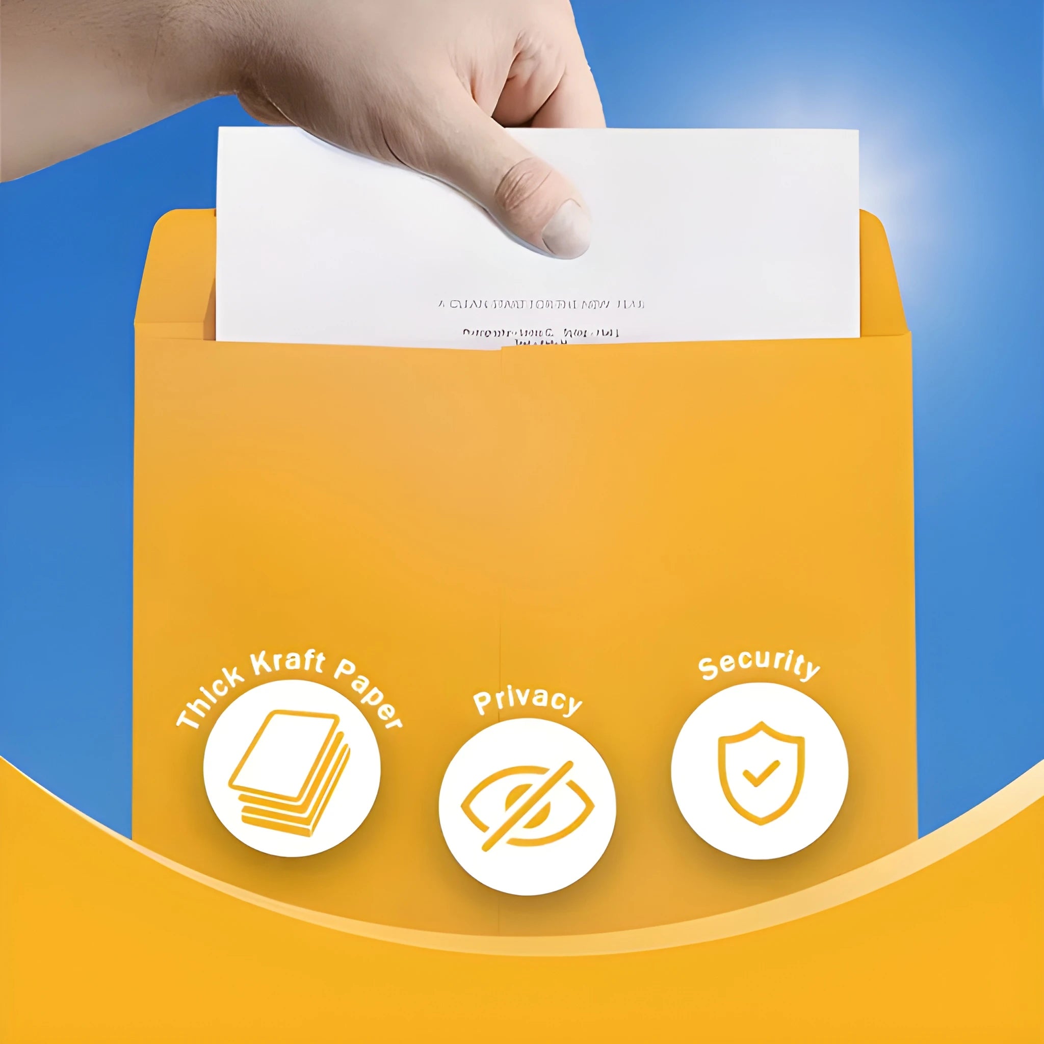 Self-seal kraft envelopes