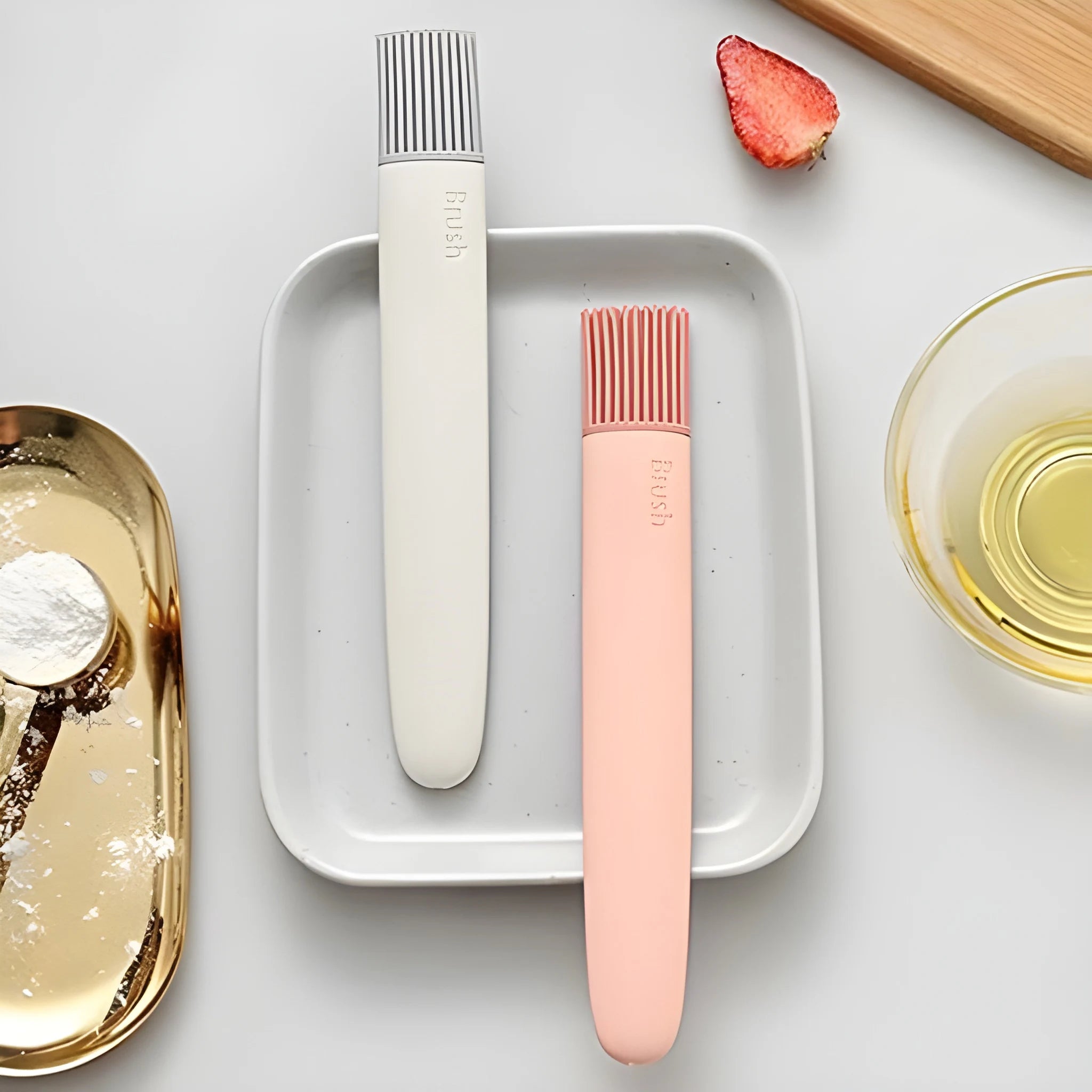 Silicone basting brush