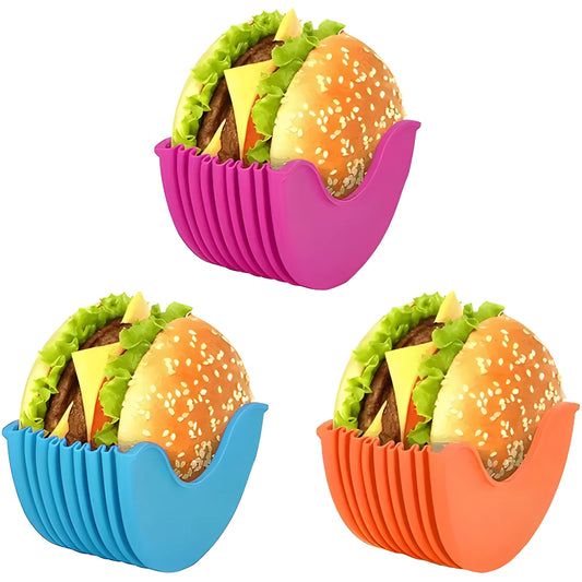 Best silicone burger holder - food container covers | 2025 | fast shipping