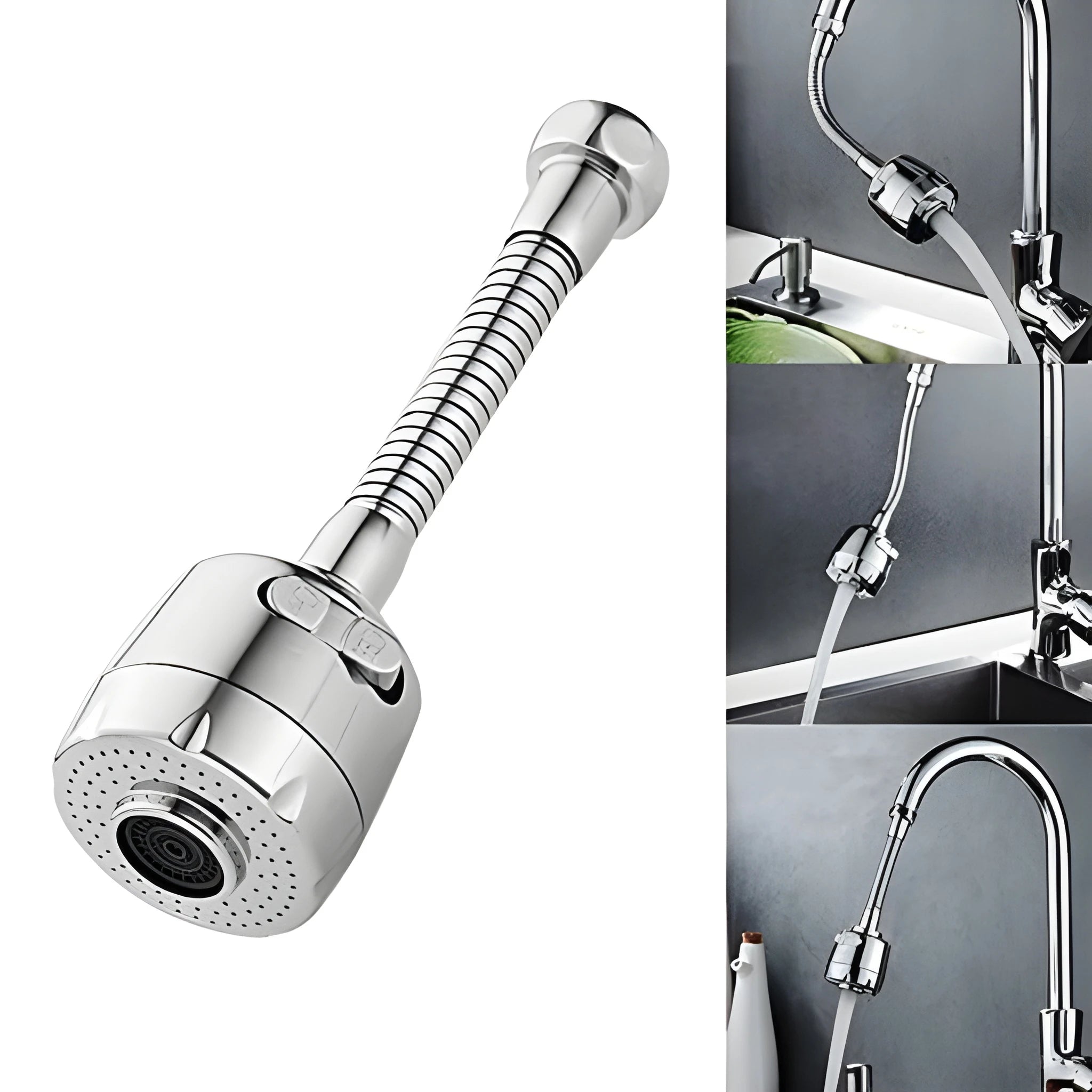 Smart faucet turbo-sprinkler