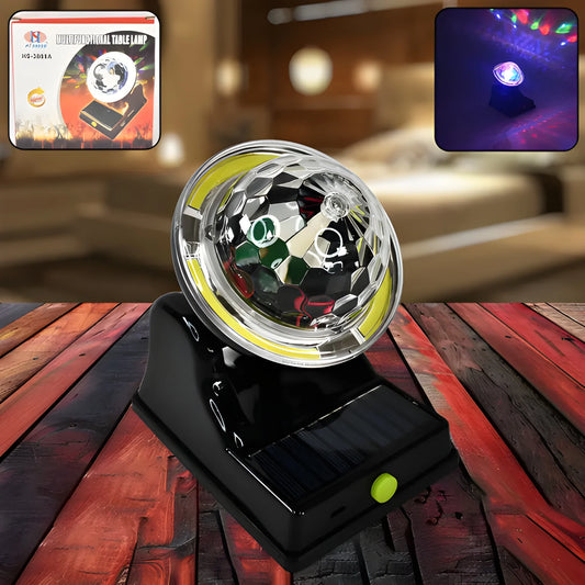Best solar disco light with power bank - special effects lighting | 2025 | fast shipping