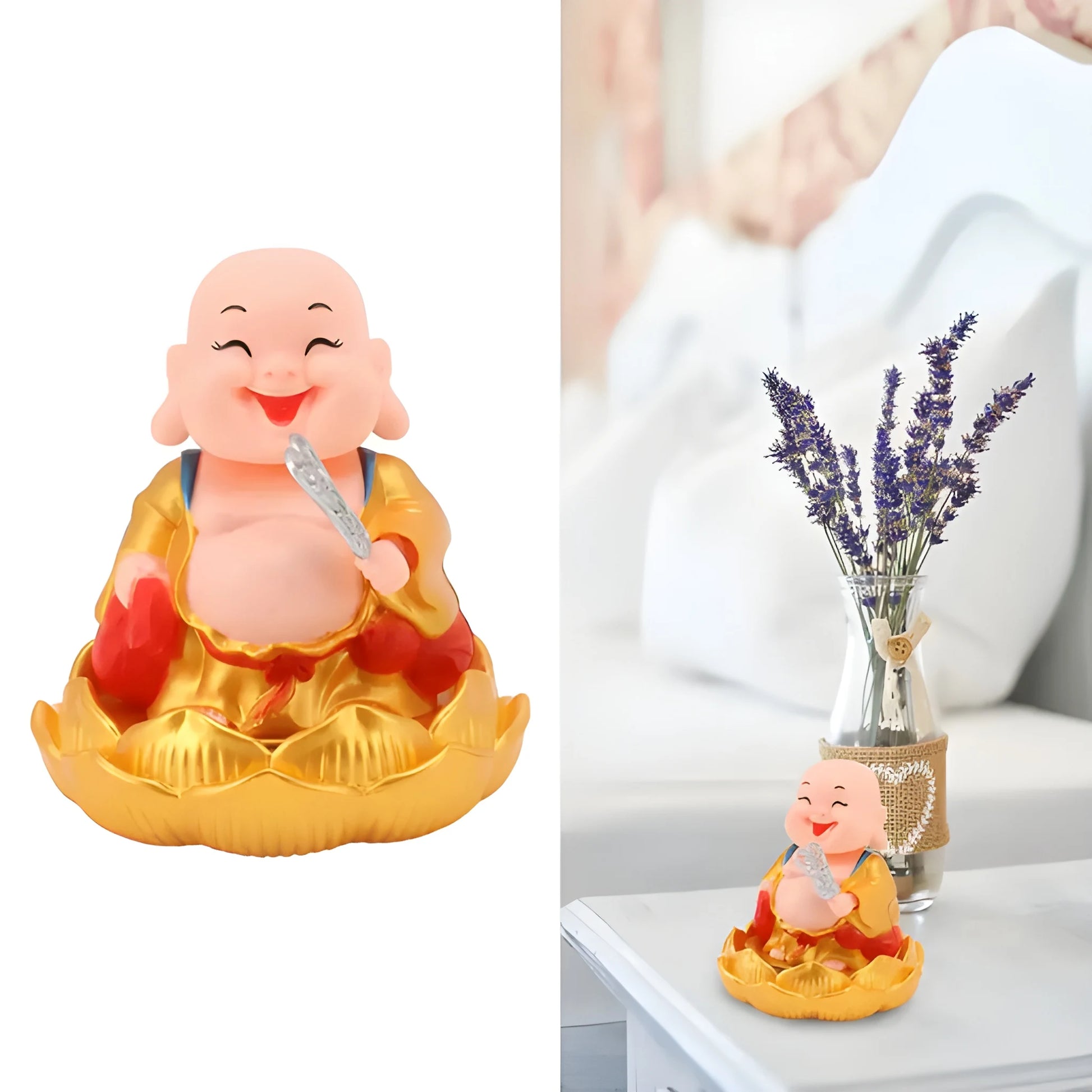 Best solar moving buddha ornament - sculptures & statues | 2025 | fast shipping