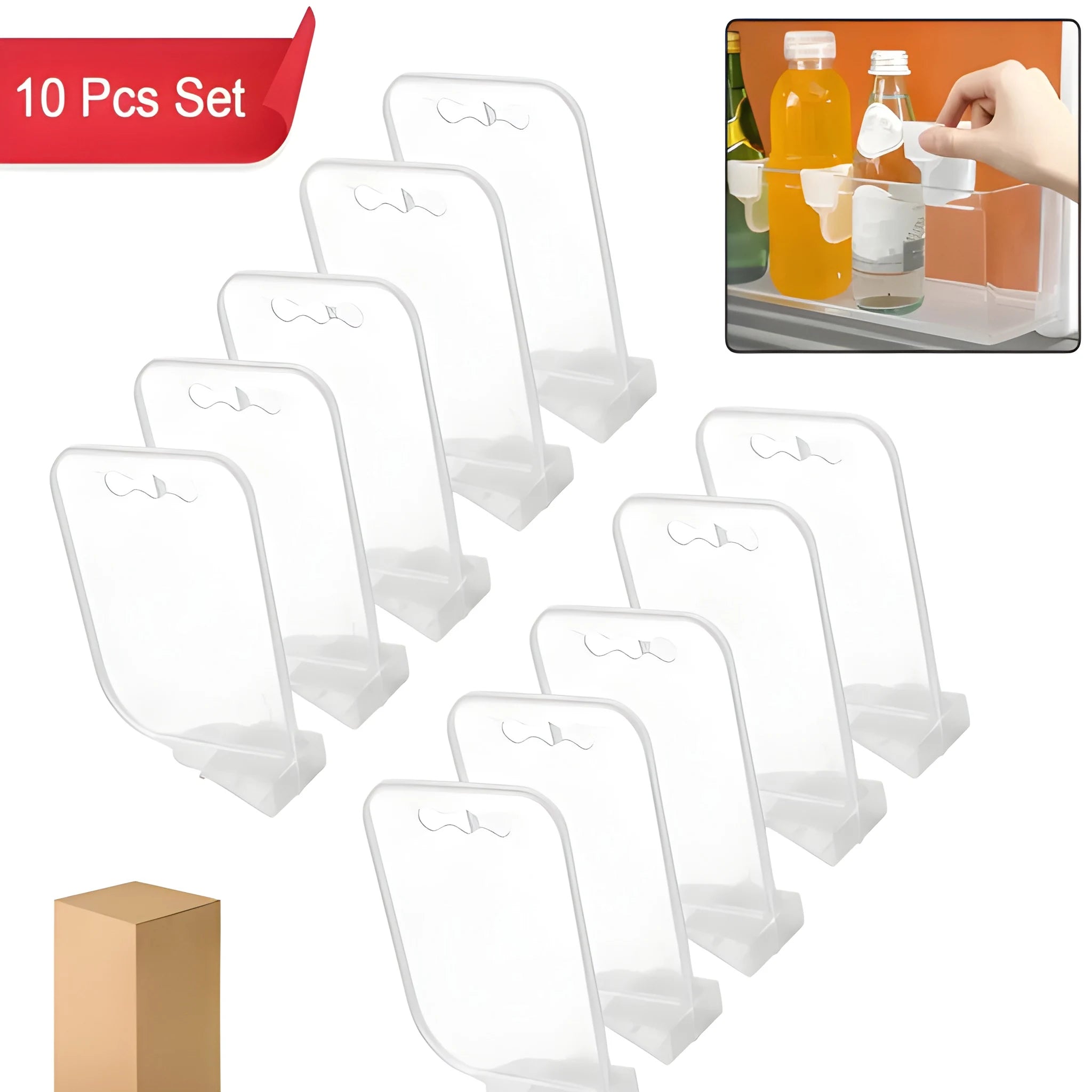 Space-saving fridge dividers