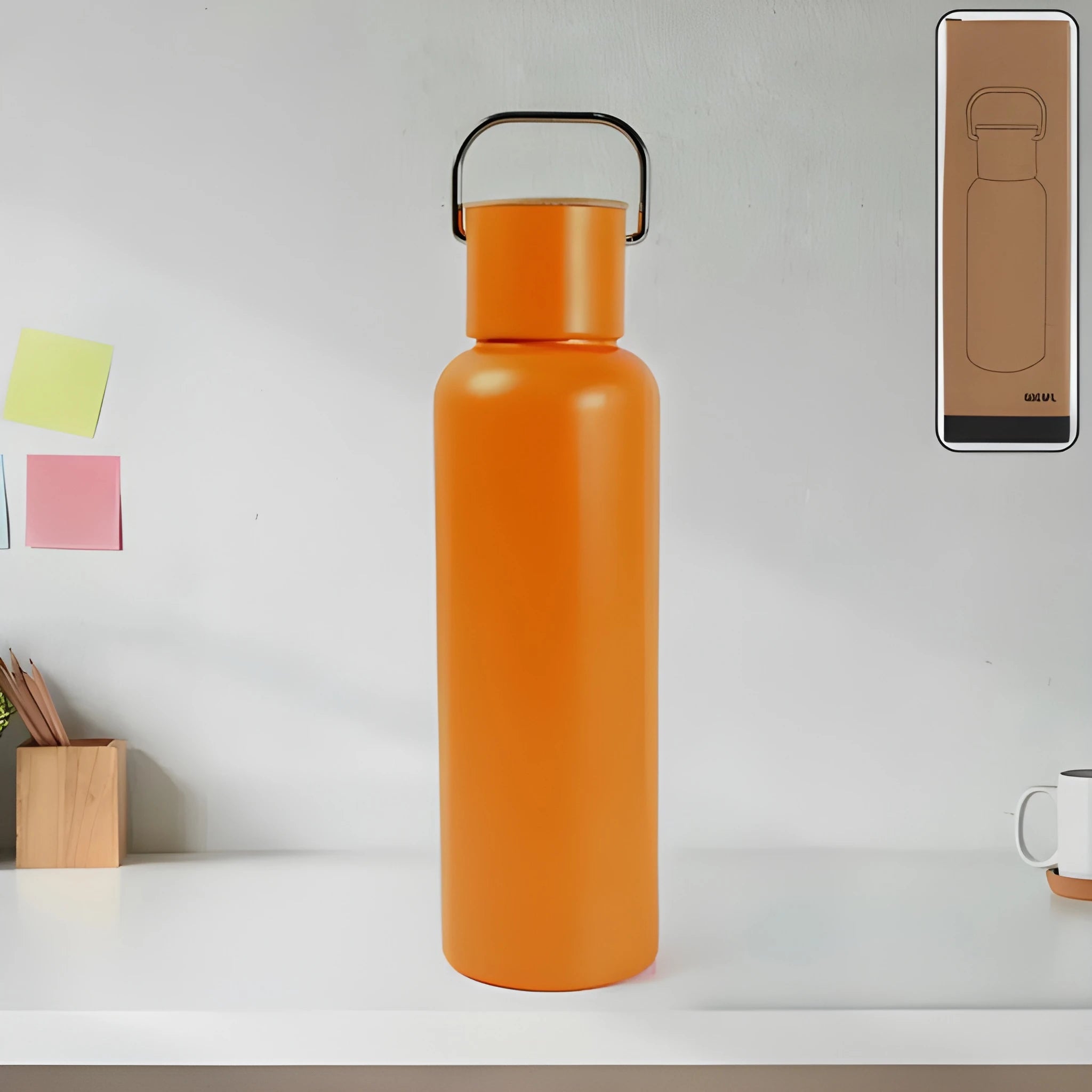 Stainless steel water bottle 680ml