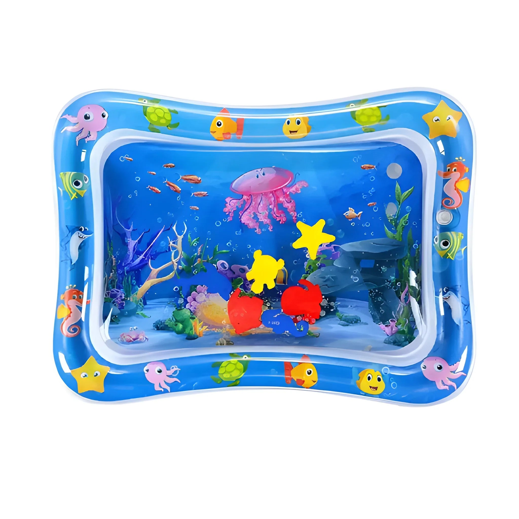 Tummy time water mat