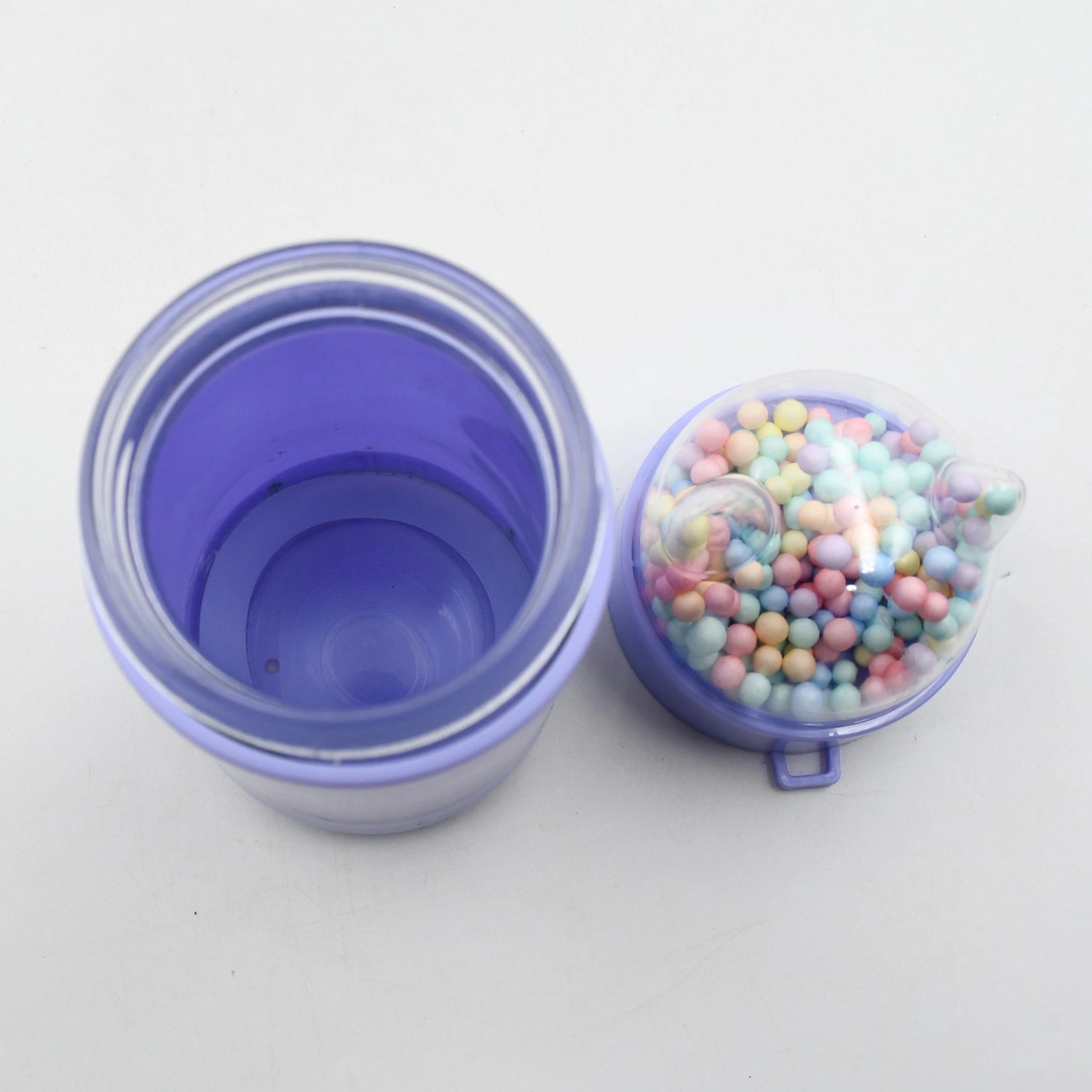 Girl sparkle cat glass water bottle