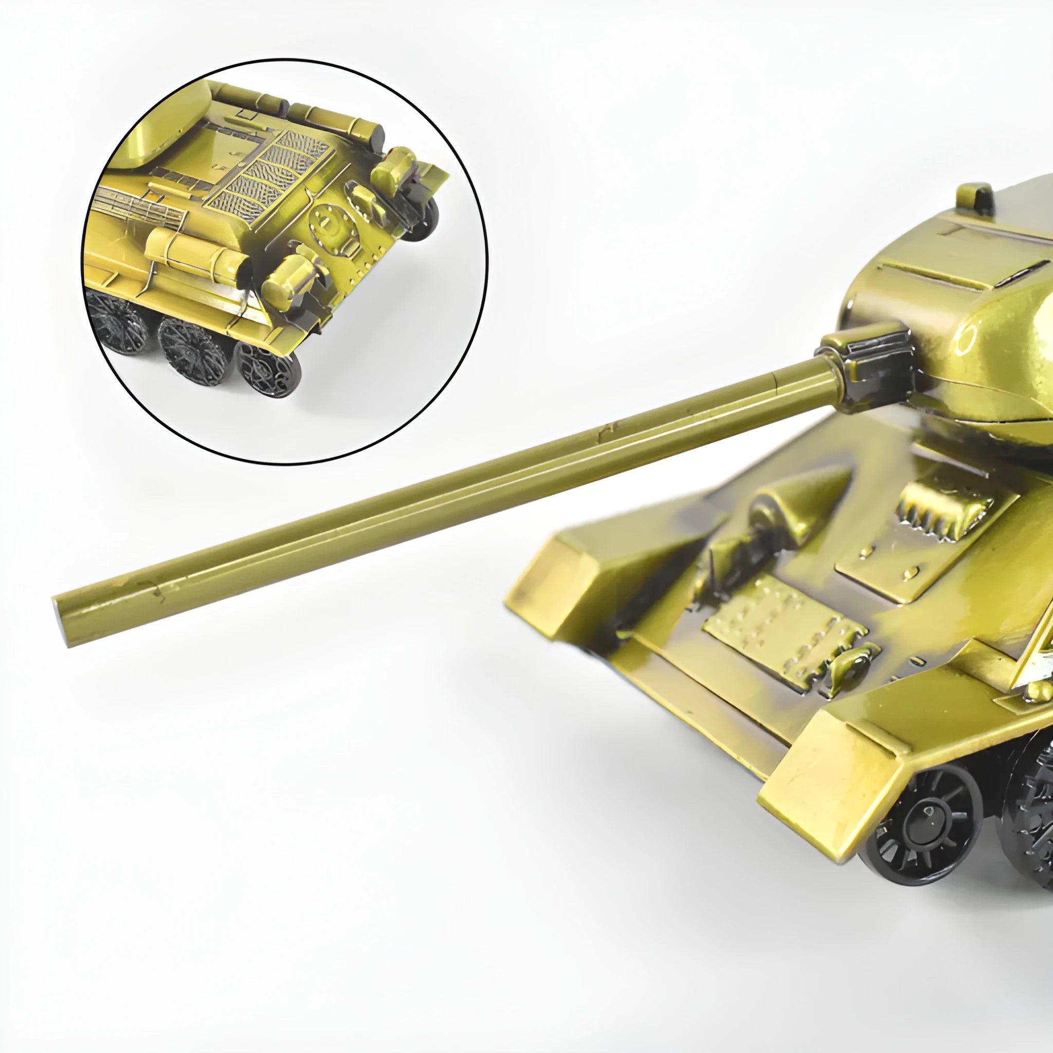 Vintage iron tank model