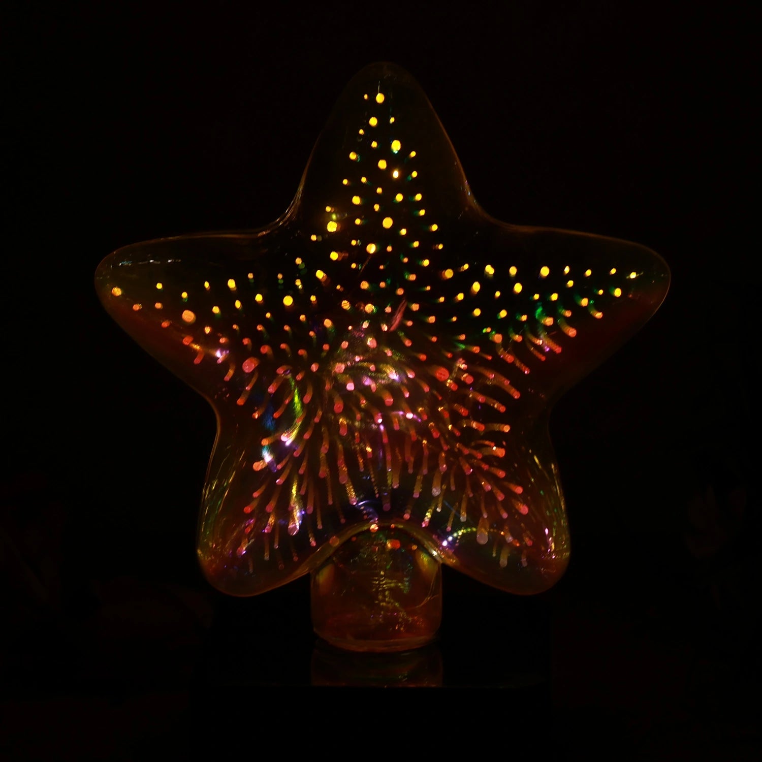 Star-shaped 3d led night lamp