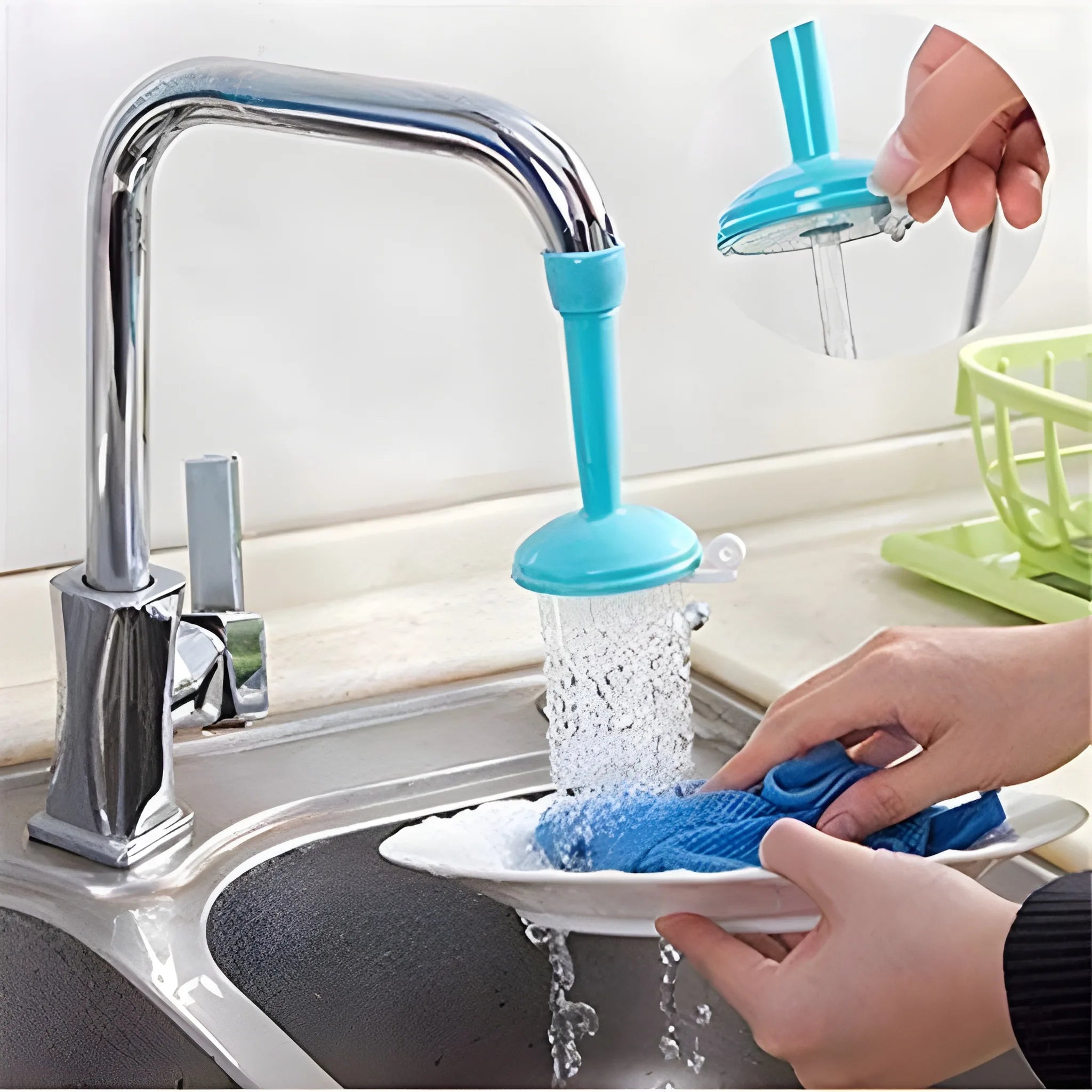 Water-saving faucet regulator