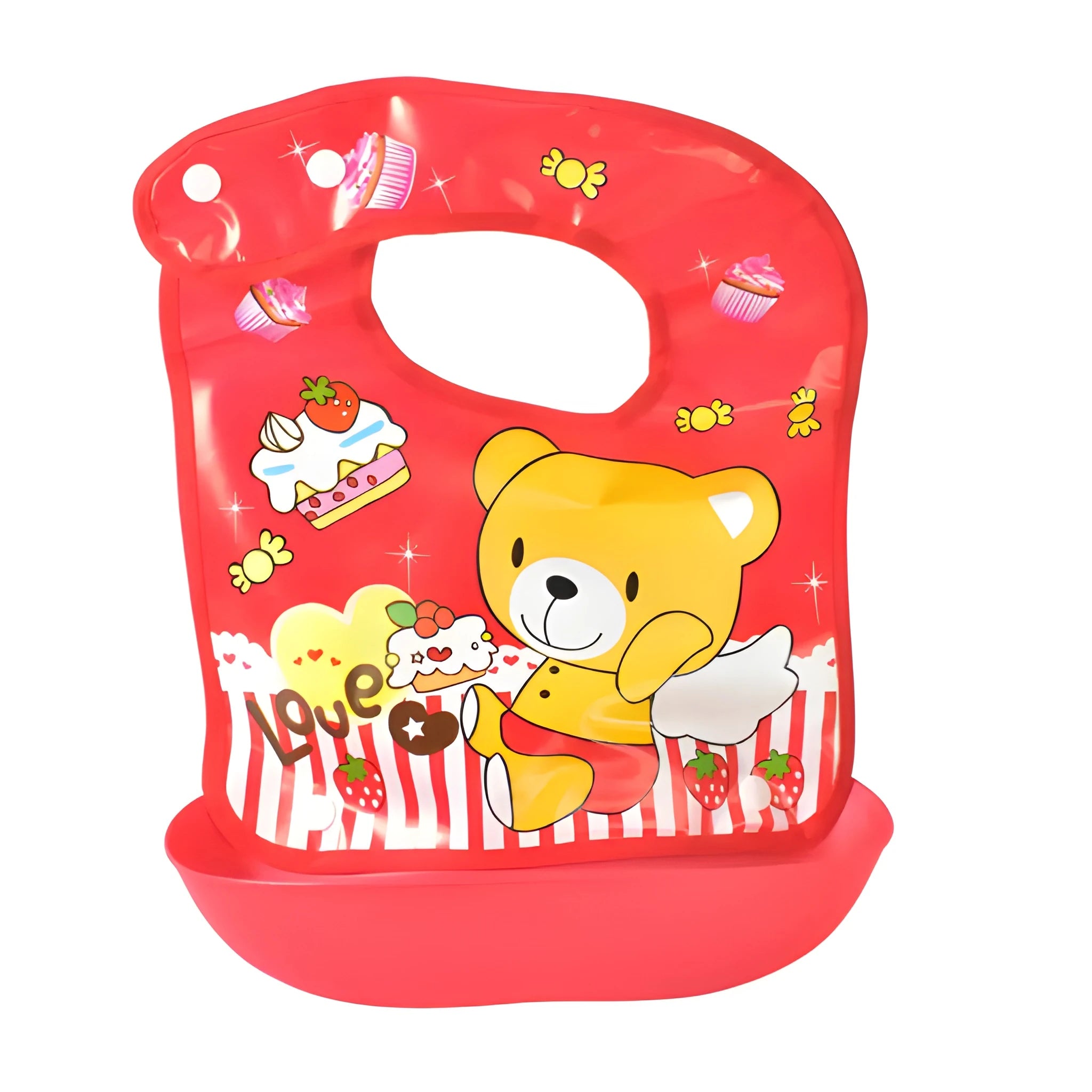 Waterproof baby feeding bib