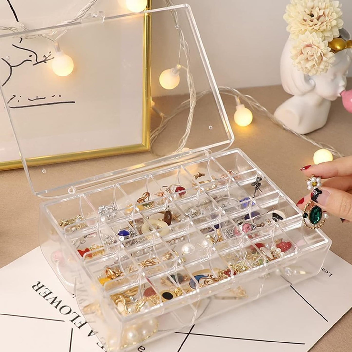 Acrylic Jewelry Storage Box