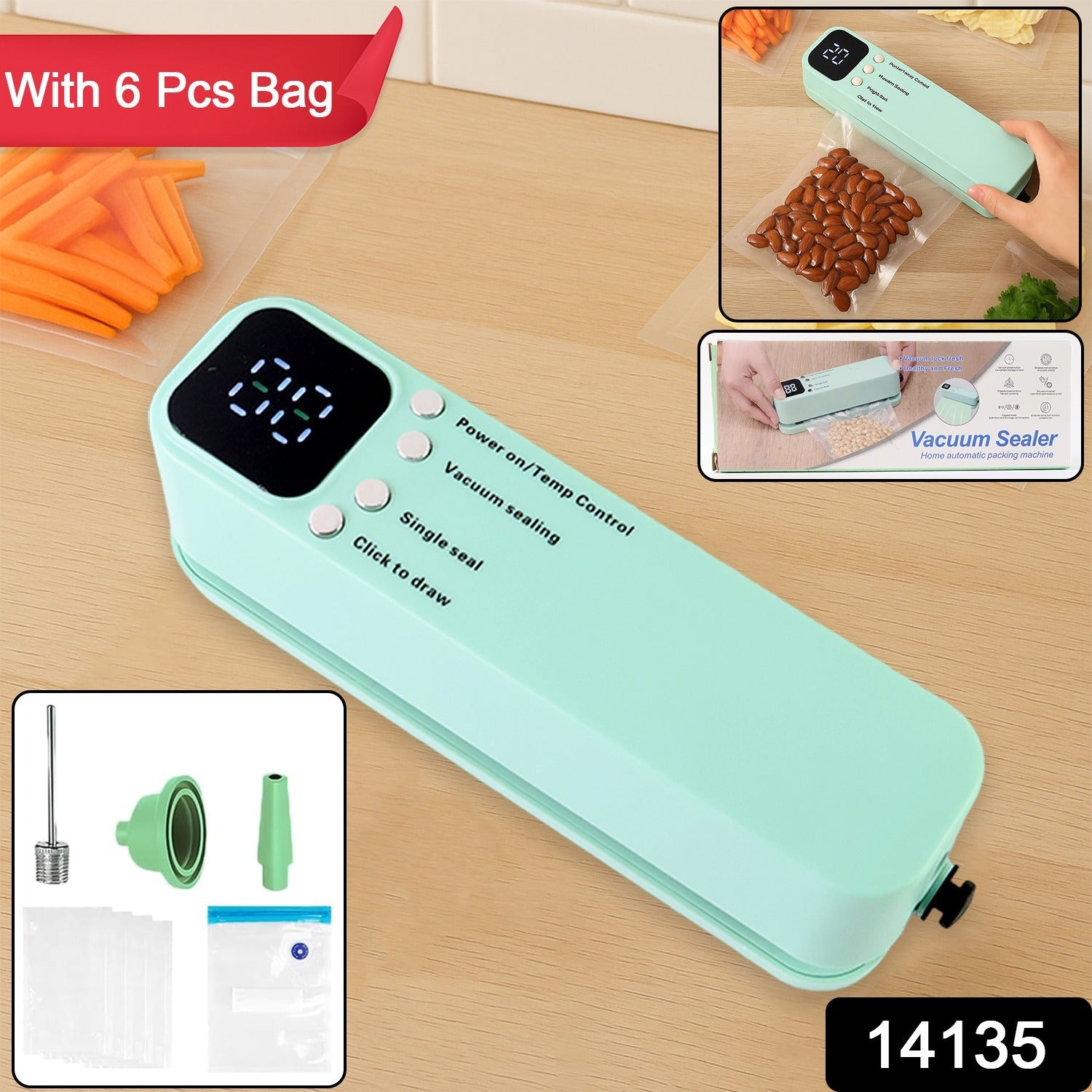 Rechargeable Food Vacuum Sealer