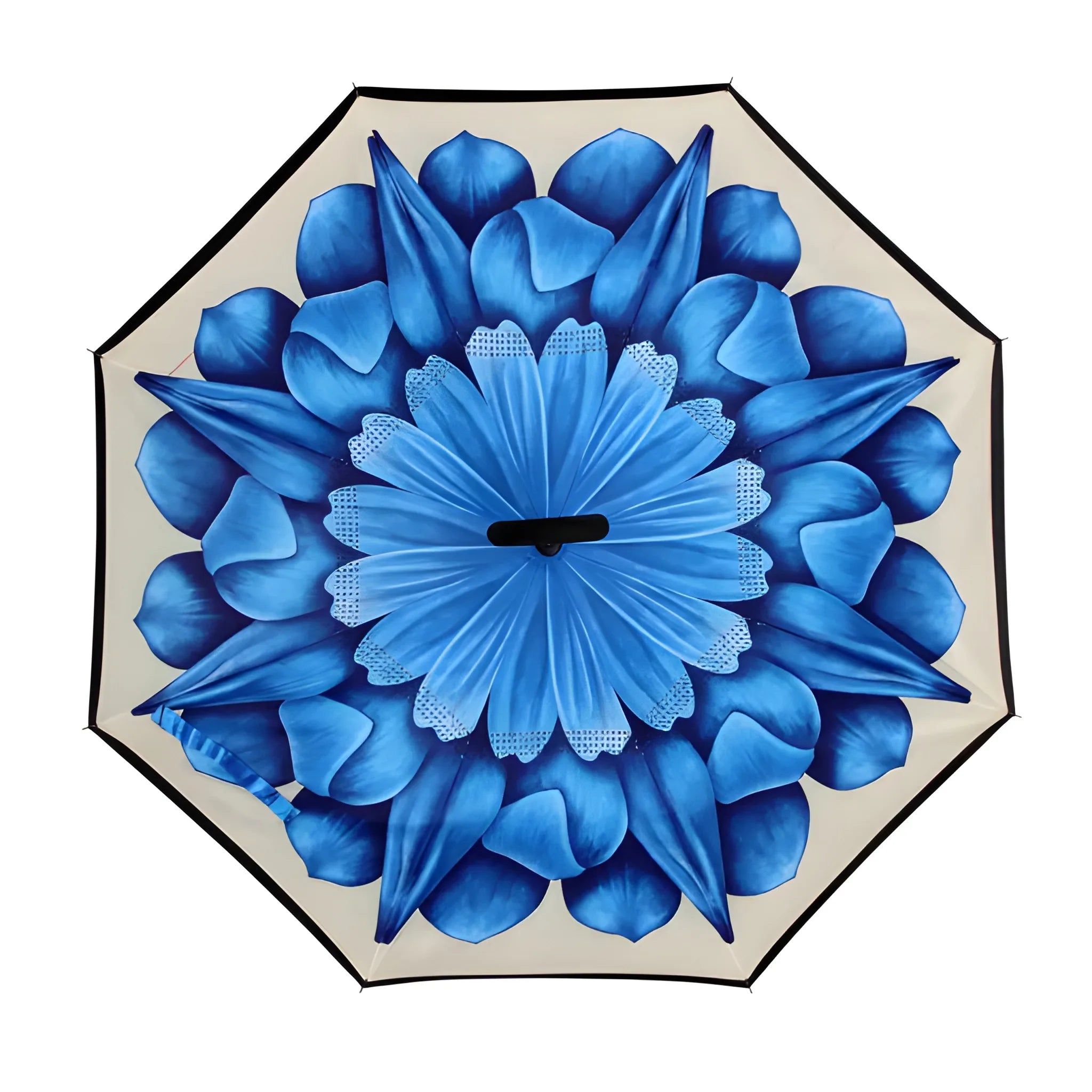 Windproof reverse umbrella