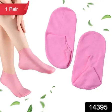 Silicone moisturizing socks (1 pair)