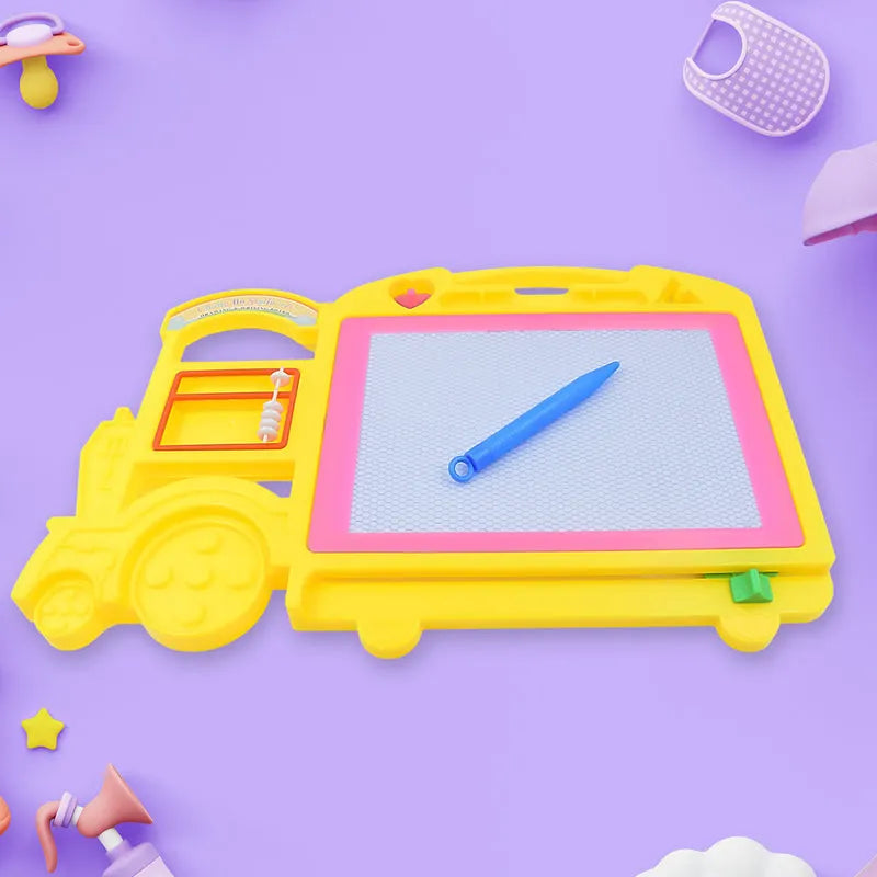 Best bus shape writing slate (32 x21 cm) - toy drawing tablets | 2025 | fast shipping