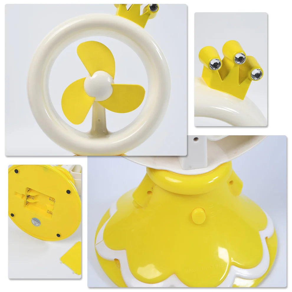 Princess usb & battery mini fan
