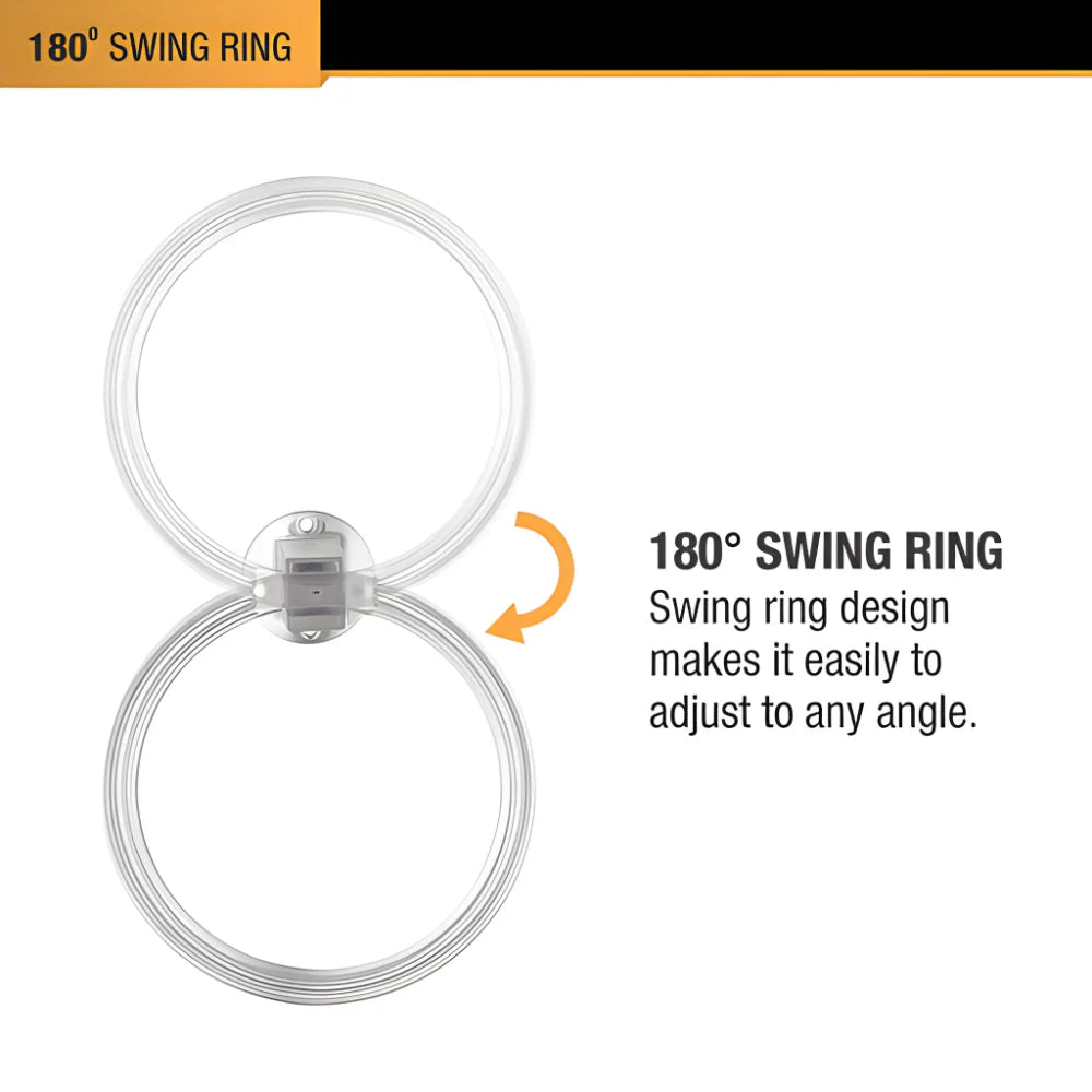 ABS Wall Towel Ring - Home Improvement