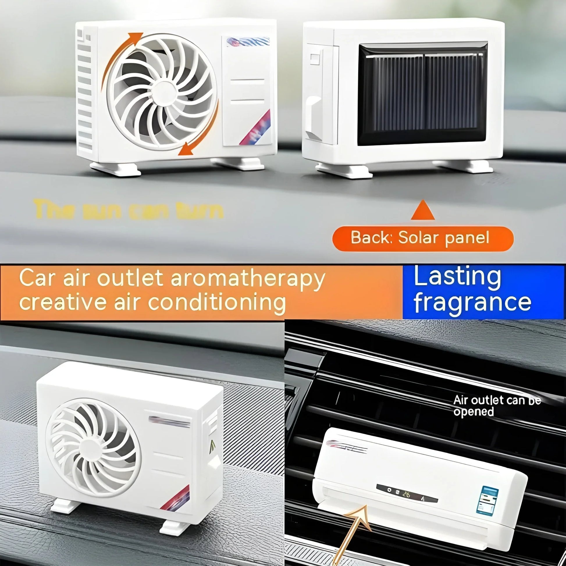 Best ac design solar-powered car air freshener - vehicle parts & accessories | 2025 | fast shipping